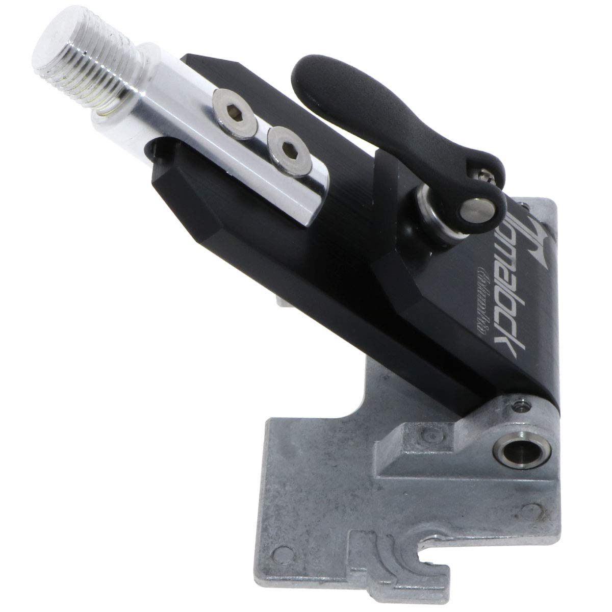 Columbia Tomalock Adaptor for ONE Handle - Aluminum Silver Smoothing Blade with Contoured Grip - Taping Knife & Shovel/Spade Adapter - Perfect for Drywall Finishing, Painting, and Gardening Projects