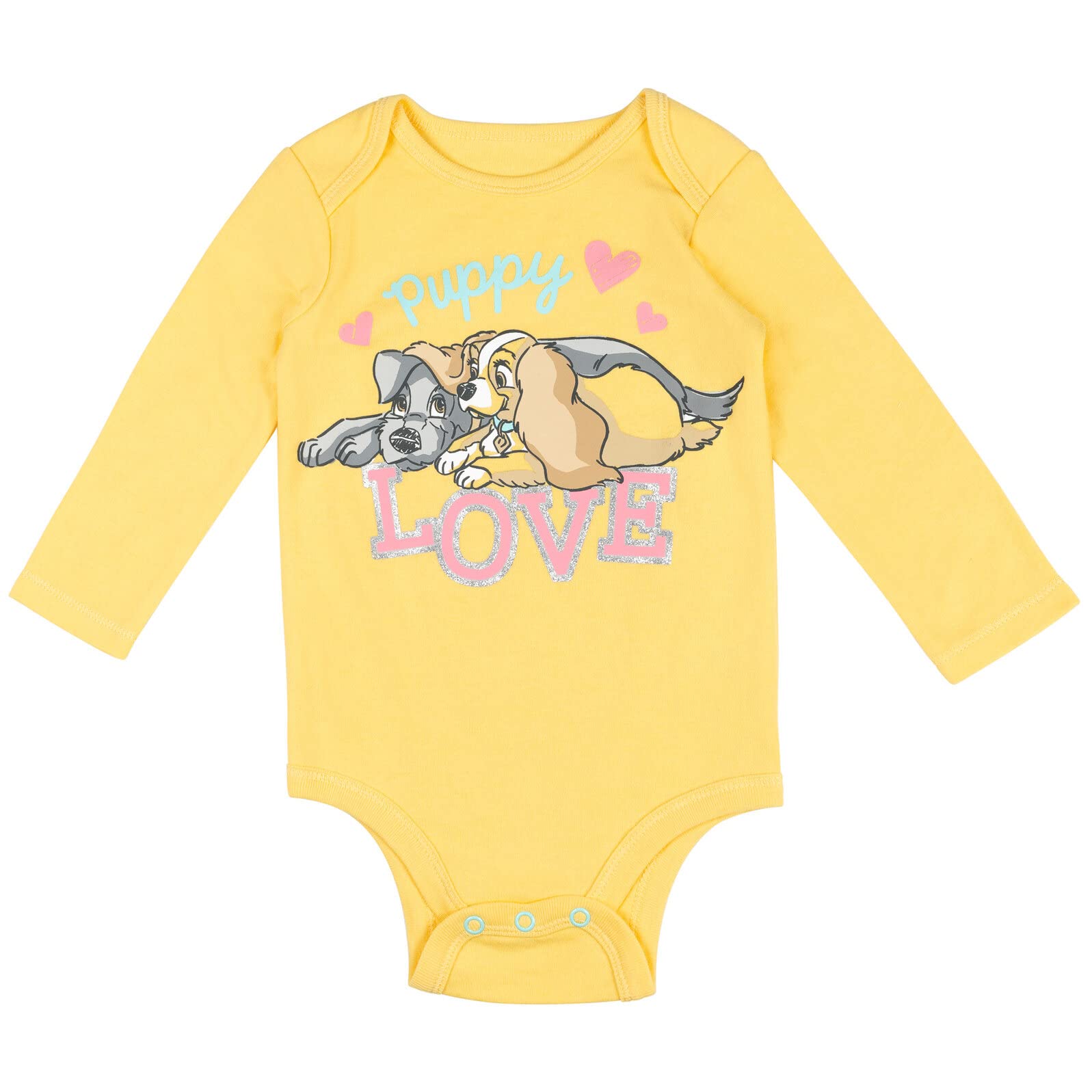 Disney Princess & Lion King Baby Bodysuits 5-Pack - Newborn to Infant Outfits for Girls (Ariel, Timon, Pumbaa, 101 Dalmatians) | Perfect for Nursery, Photo Shoots & Birthday Gifts
