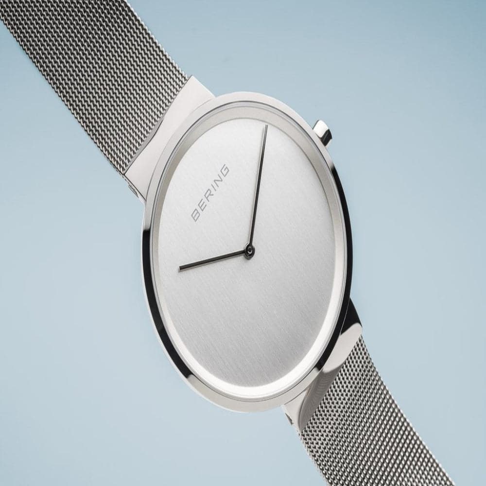 BERING 14539 000 Women's Luxury Watch - Elegant Stainless Steel Analog Wristwatch with Sapphire Crystal - Perfect for Business, Party & Everyday Wear