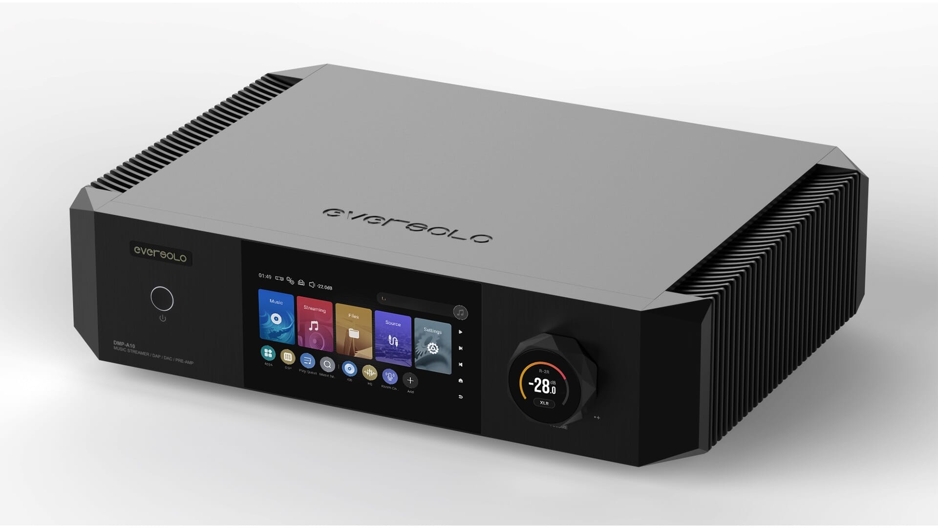 EverSolo DMP A10 High-Resolution Audio Streamer & DAC with Wi-Fi/Bluetooth - Perfect for Home Theater & Audiophile Music Listening