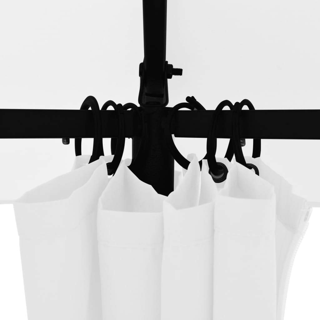 Premium White Outdoor Party Tent with Curtains - 141.7