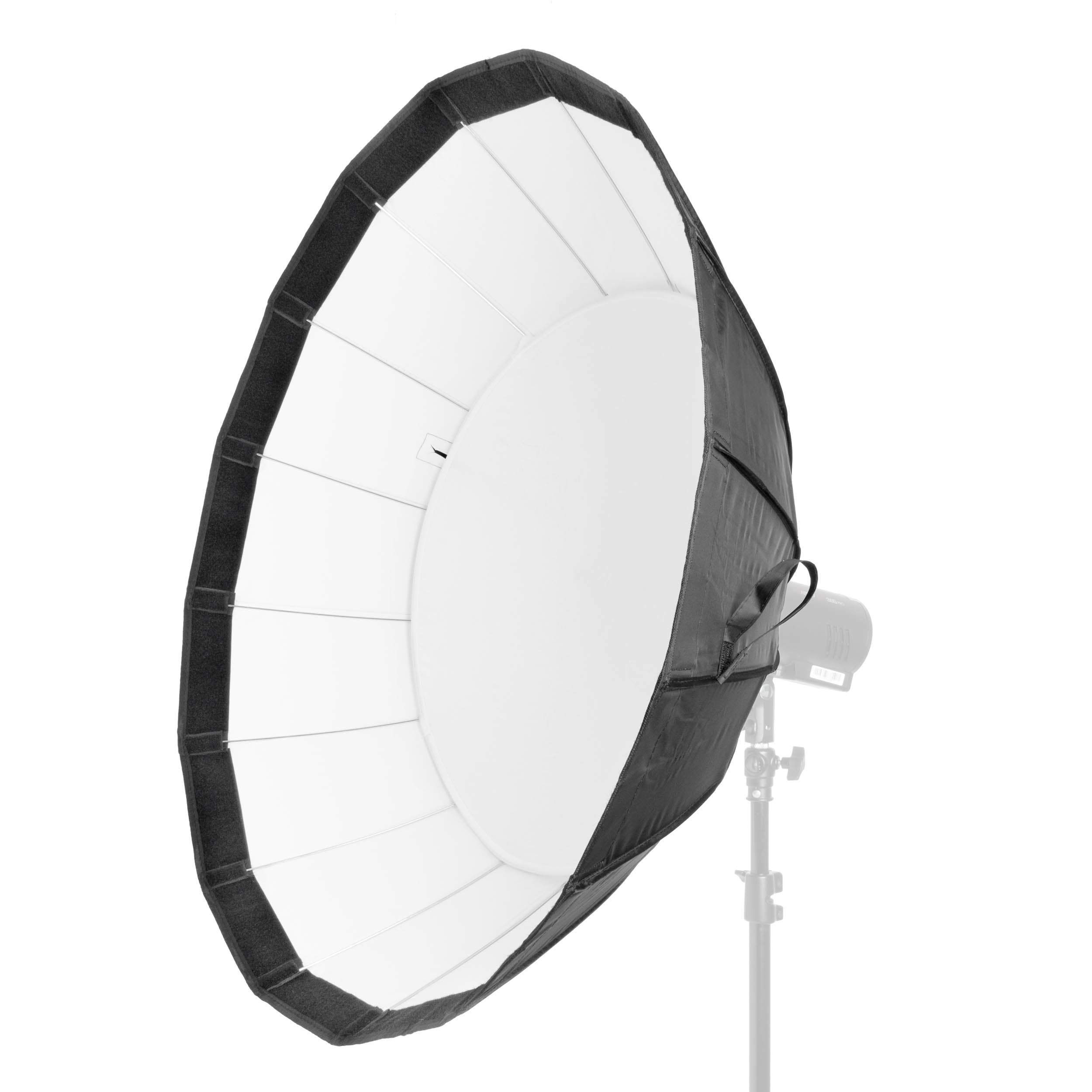 Godox AD S85W 85cm 16-Sided Parabolic Softbox with White Interior - Portable Photography Lighting Modifier for Studio & Outdoor Shoots
