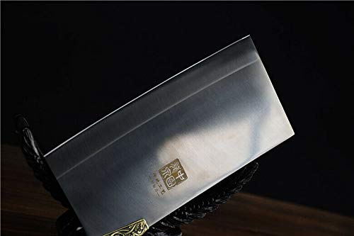 Premium LongQuan Kitchen Knife - 5Cr15MOV Steel Meat Cleaver & Bone Chopper (600g) for Butchering, Slicing, and Food Prep - Perfect for Home Chefs & Professional Kitchens