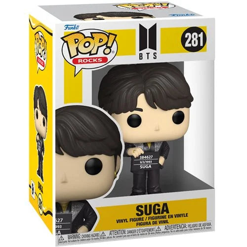 BTS Butter Suga Pop! Vinyl Figure #281 - Official K-Pop Collectible for Fans, Home Decor & Gift Idea