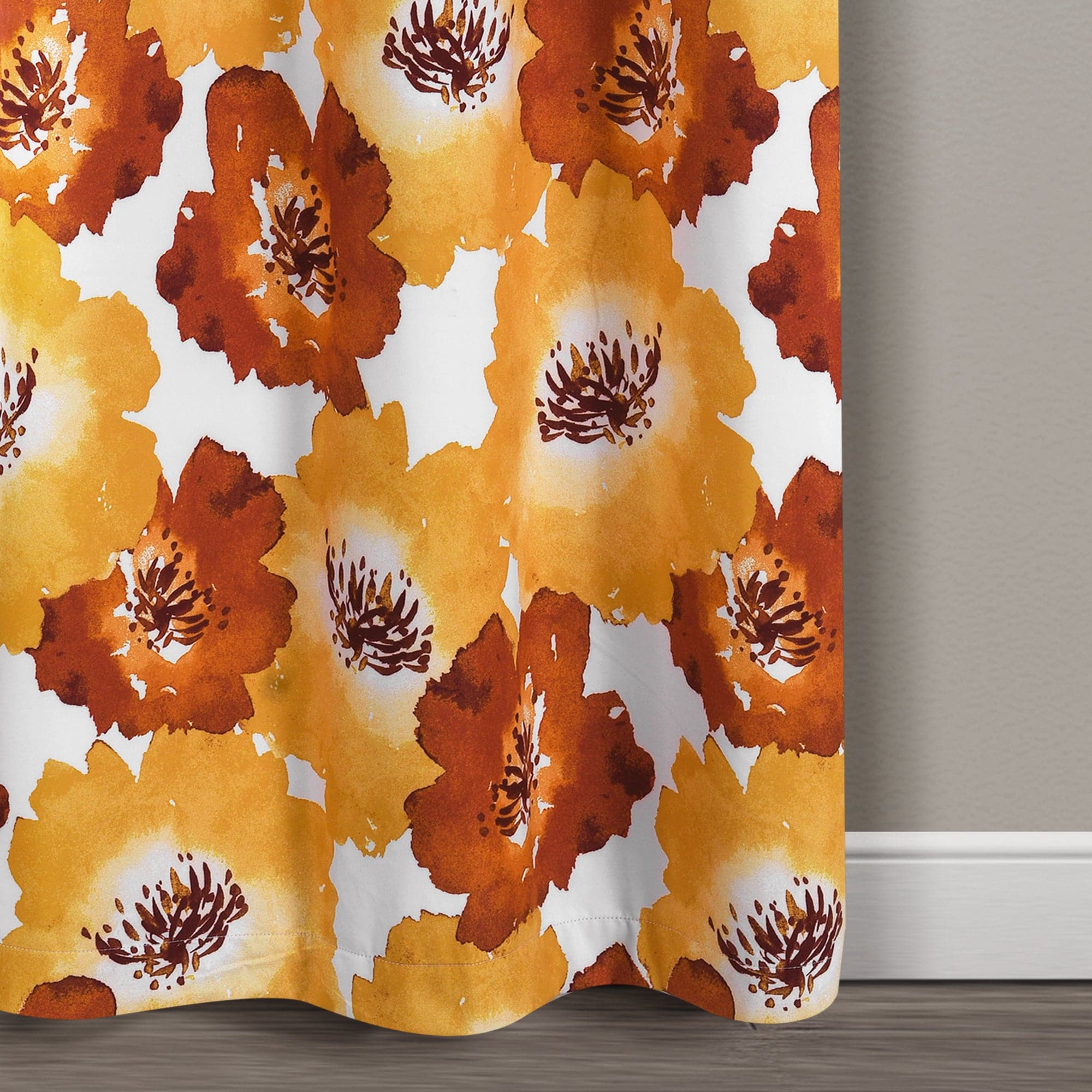 Julie Floral Insulated Blackout Curtains - Thermal Grommet Window Panels for Bedroom & Living Room - Energy Efficient, Noise Reducing, Light Blocking Drapes for Home Decor