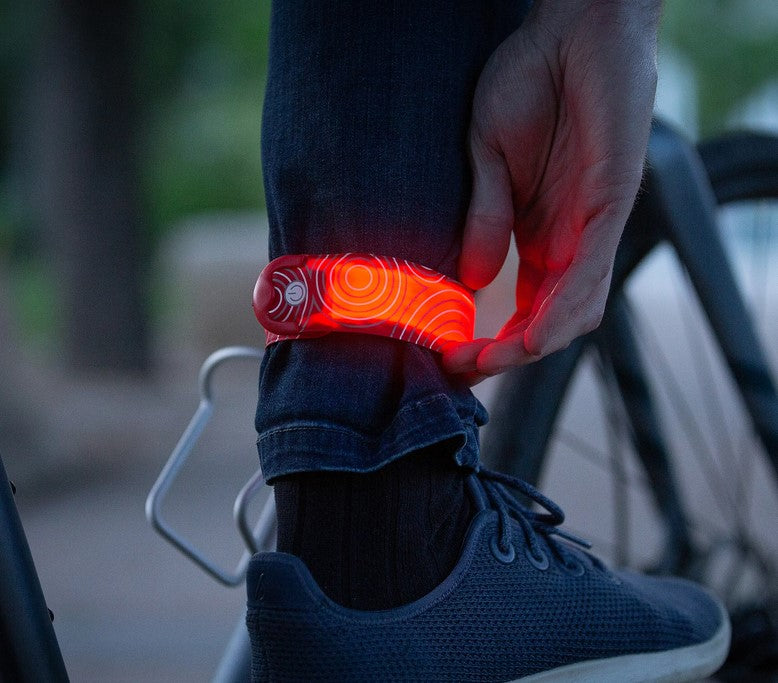Nite Ize SlapLit Rechargeable LED Wristband - Hands-Free Light for Running, Cycling & Night Safety - Waterproof & Adjustable for Outdoor Activities