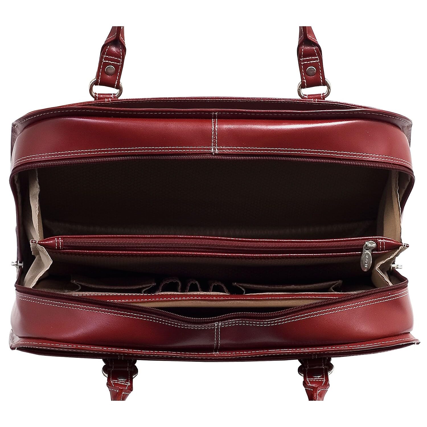 McKlein Hillside Professional Laptop Briefcase for Business & Travel - Durable 15.6 Inch Computer Bag with Padded Compartment | Perfect for Office, Commuting & Business Trips