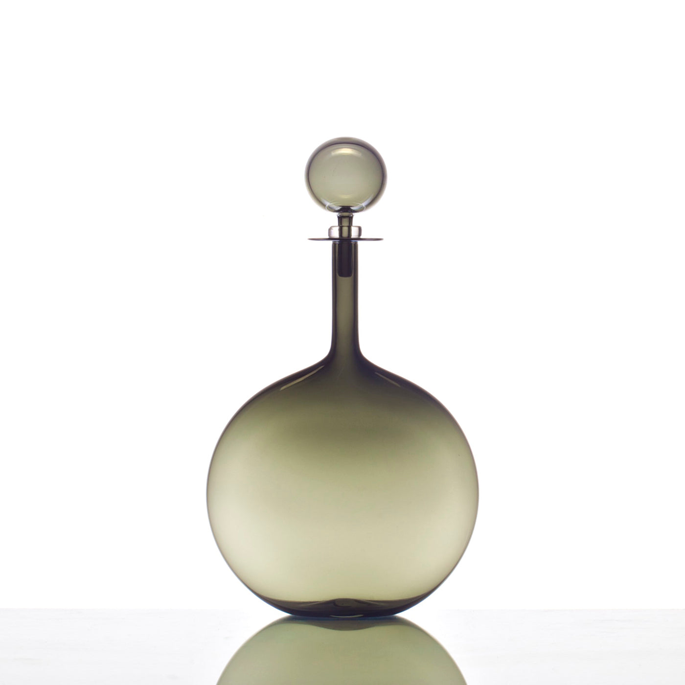 Joe Cariati Small Flask Decanter - Elegant Glass Liquor Decanter for Whiskey, Bourbon & Scotch - Perfect for Home Bars, Gifts & Entertaining