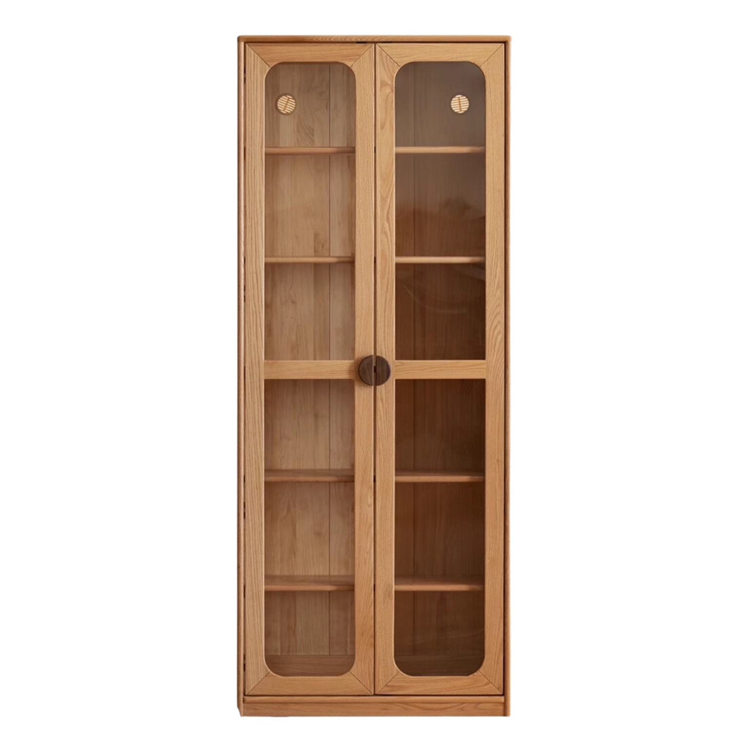 Solid Oak Wood Kids Bookcase & Bookshelf - Durable Children's Book Storage for Bedroom, Playroom, and Classroom Organization