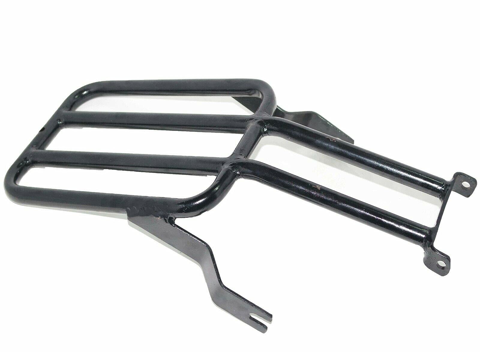 Royal Enfield Rear Luggage Rack Carrier - Heavy Duty Steel Construction, Black Painted for Motorcycle Accessories | Perfect for Touring, Commuting & Adventure Riding