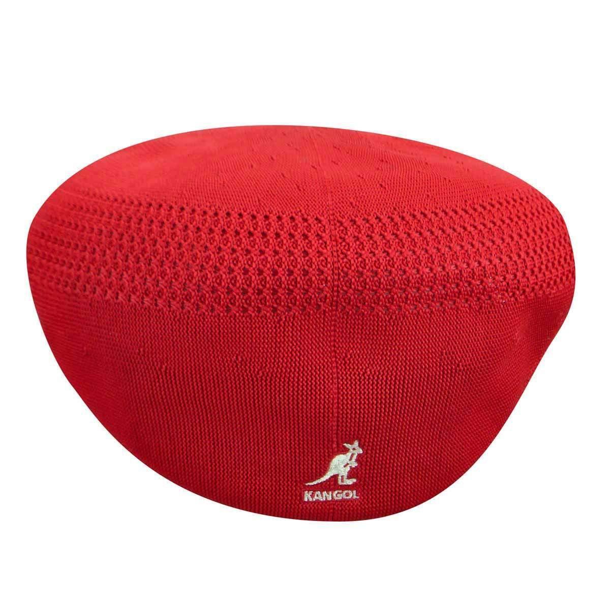 KANGOL Men's Tropic Ventair Hat - Breathable Summer Sun Hat for Outdoor Activities (Red) | Perfect for Beach, Hiking & Travel