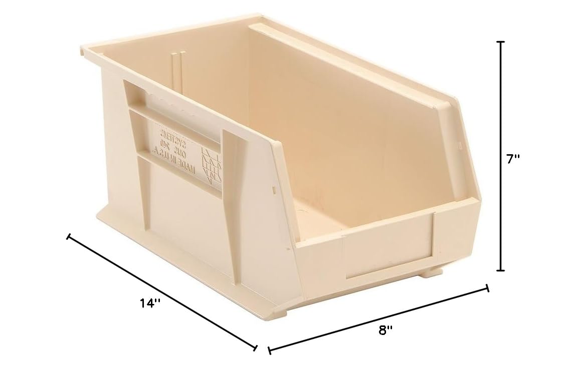 Quantum Storage Systems QUS240IV Heavy Duty Stackable Hanging Part Organizer - 15
