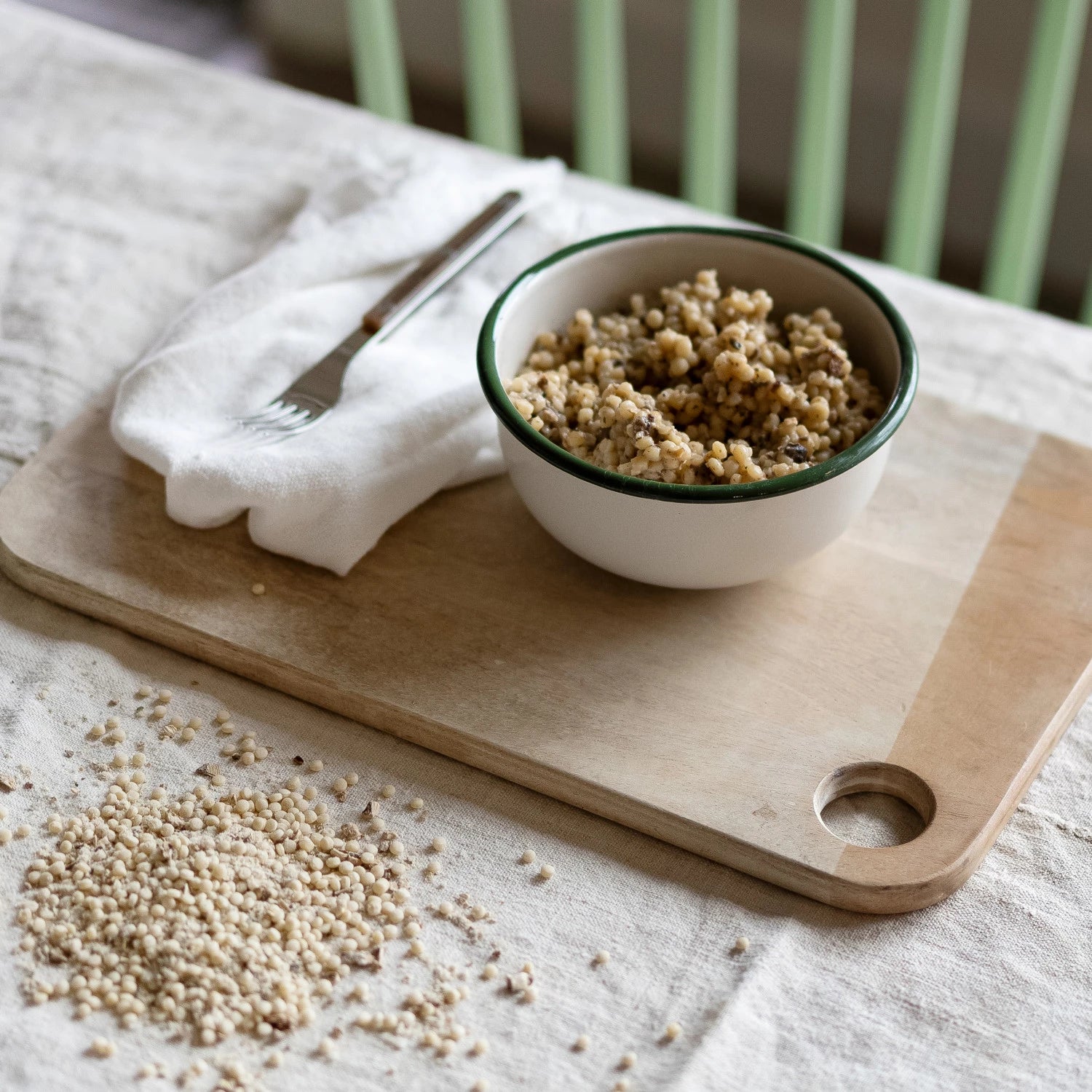 Premium Parmesan Truffle Couscous Mix - Gourmet Italian Pasta Side Dish for Dinner Parties, Fine Dining & Special Occasions