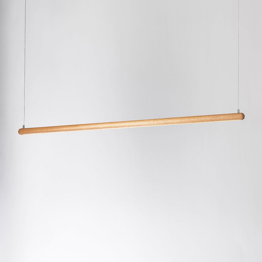 2BY4 Round Edge LED Linear Pendant Light - Modern Dimmable Fixture for Kitchen Island, Dining Room & Office Lighting