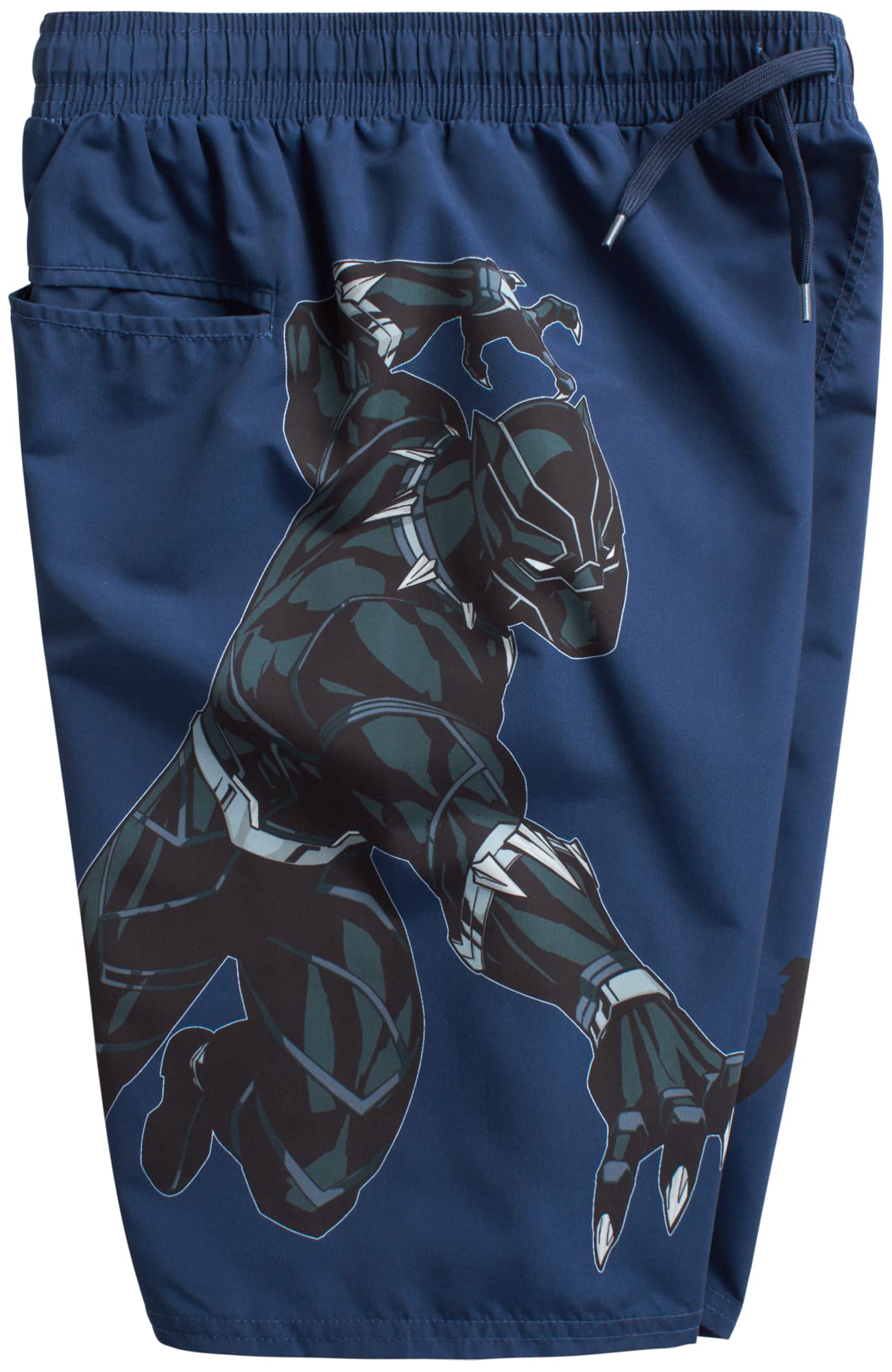 Marvel Avengers Boys' Swim Trunks - Spider-Man, Captain America, Hulk UPF 50+ Quick Dry Swim Shorts for Kids (2T-12) | Beach, Pool, Summer Water Activities