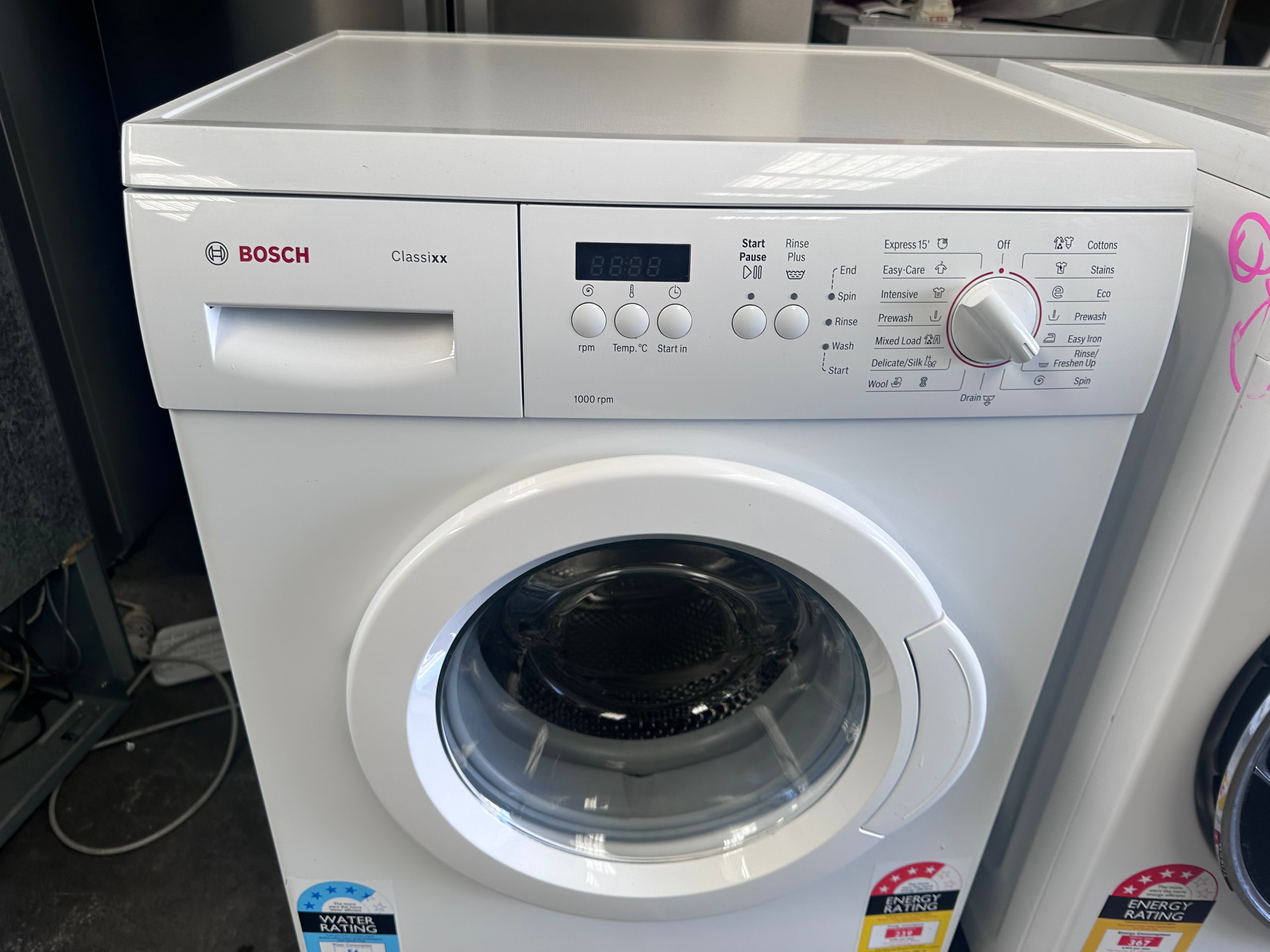 Refurbished Bosch Classixx 6.5kg Front Load Washing Machine - Energy Efficient, Quiet Operation for Apartments & Small Homes