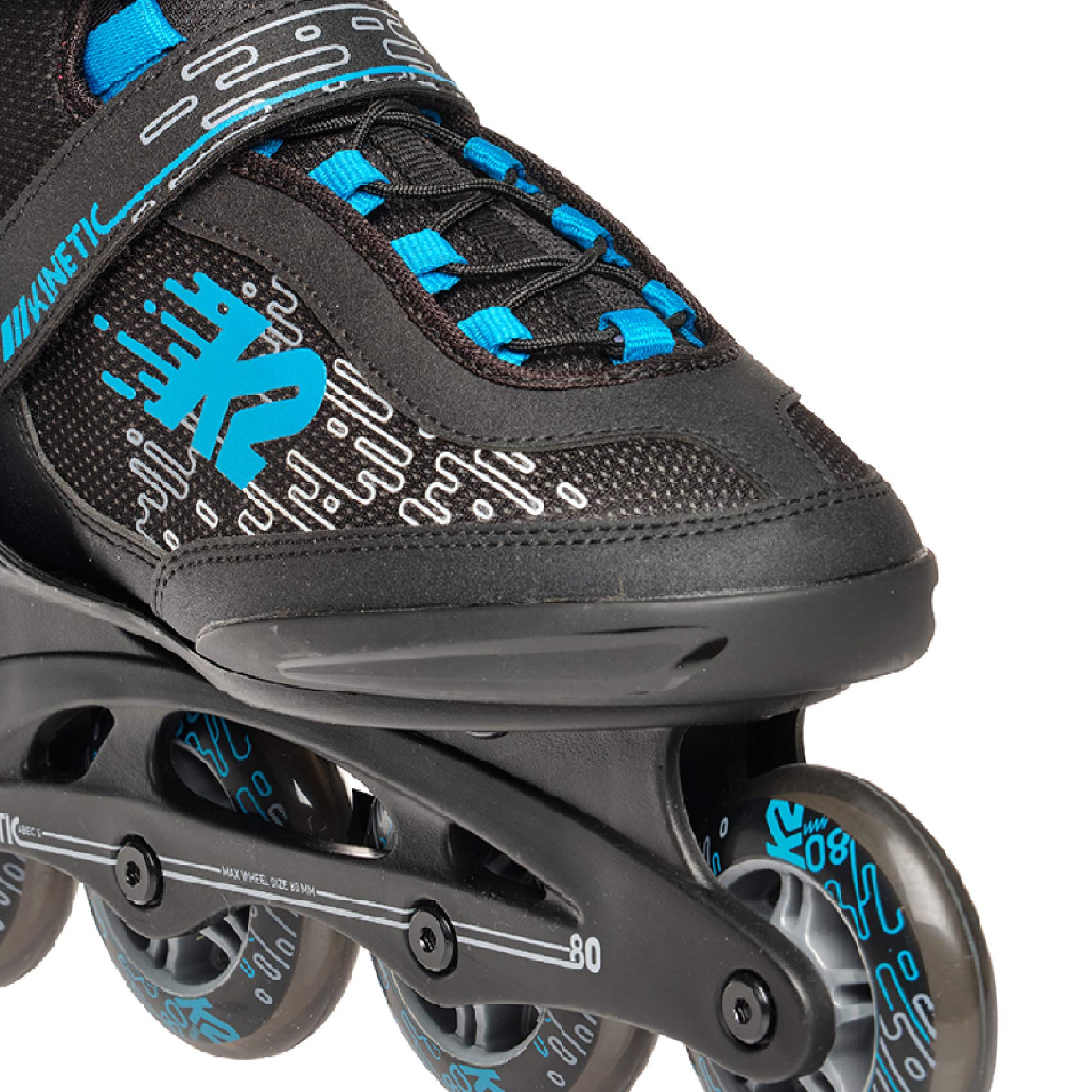 K2 Skate Men's Kinetic 80 Pro Inline Skates - High Performance Rollerblades for Fitness, Speed & Urban Skating - Perfect for Outdoor Exercise & Commuting