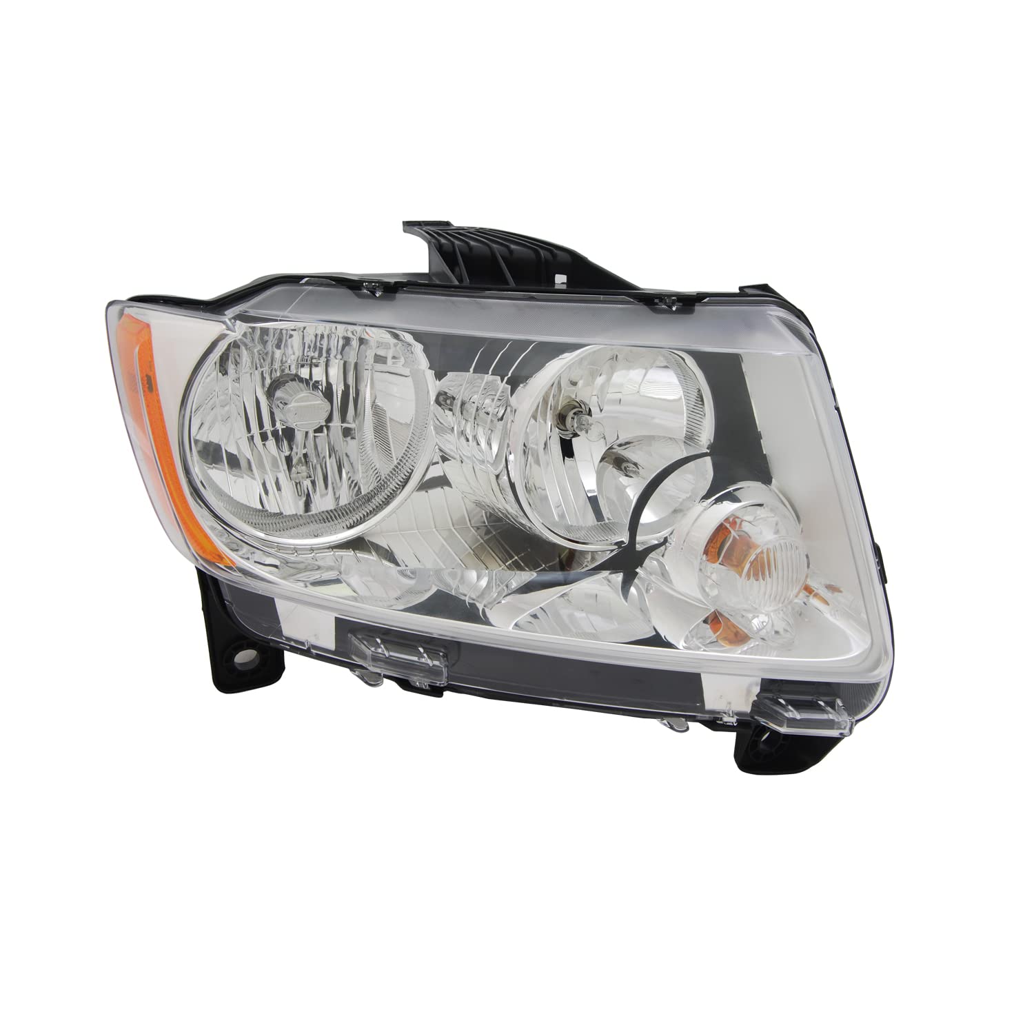 TYC Right Headlight Assembly Replacement for 2011-2013 Jeep Grand Cherokee - Perfect for Night Driving & Off-Road Adventures
