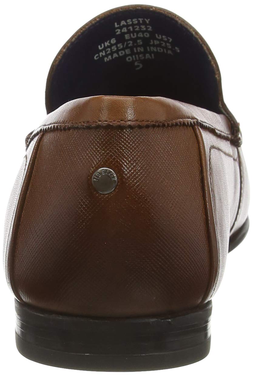 Ted Baker Men's Genuine Leather Loafers - Comfortable Slip-On Dress Shoes for Business & Casual Wear | Perfect for Office, Weddings & Formal Events