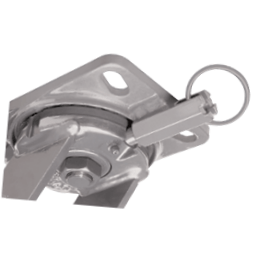 6 x 2 Inch Ultraflex Wheel Swivel Kingpinless Caster - Heavy Duty 1000 lbs Capacity for Industrial Equipment, Warehouse Carts, and Material Handling