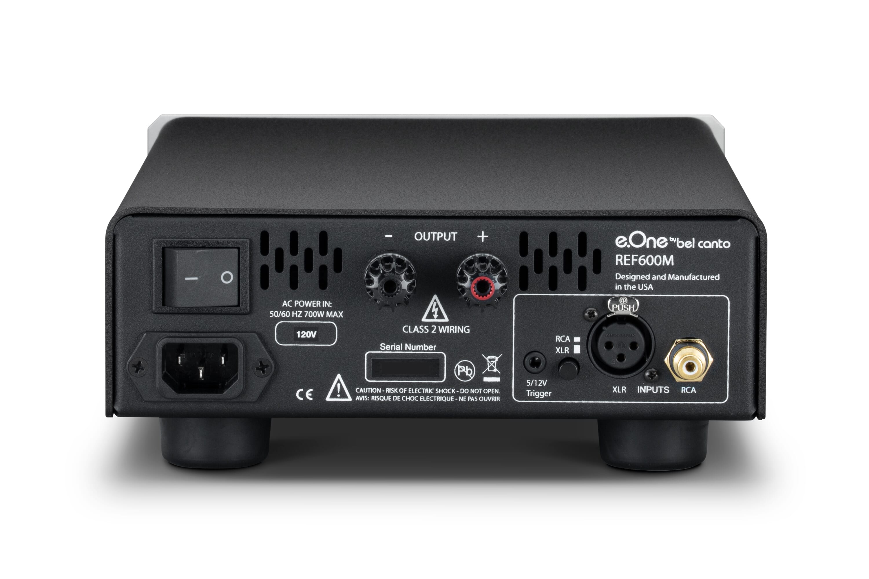 Bel Canto e.One Ref 600M Monoblock Power Amplifiers (Pair) - High-End Audio Equipment for Home Theater & Audiophile Systems - Floor Demo Model Available for Testing