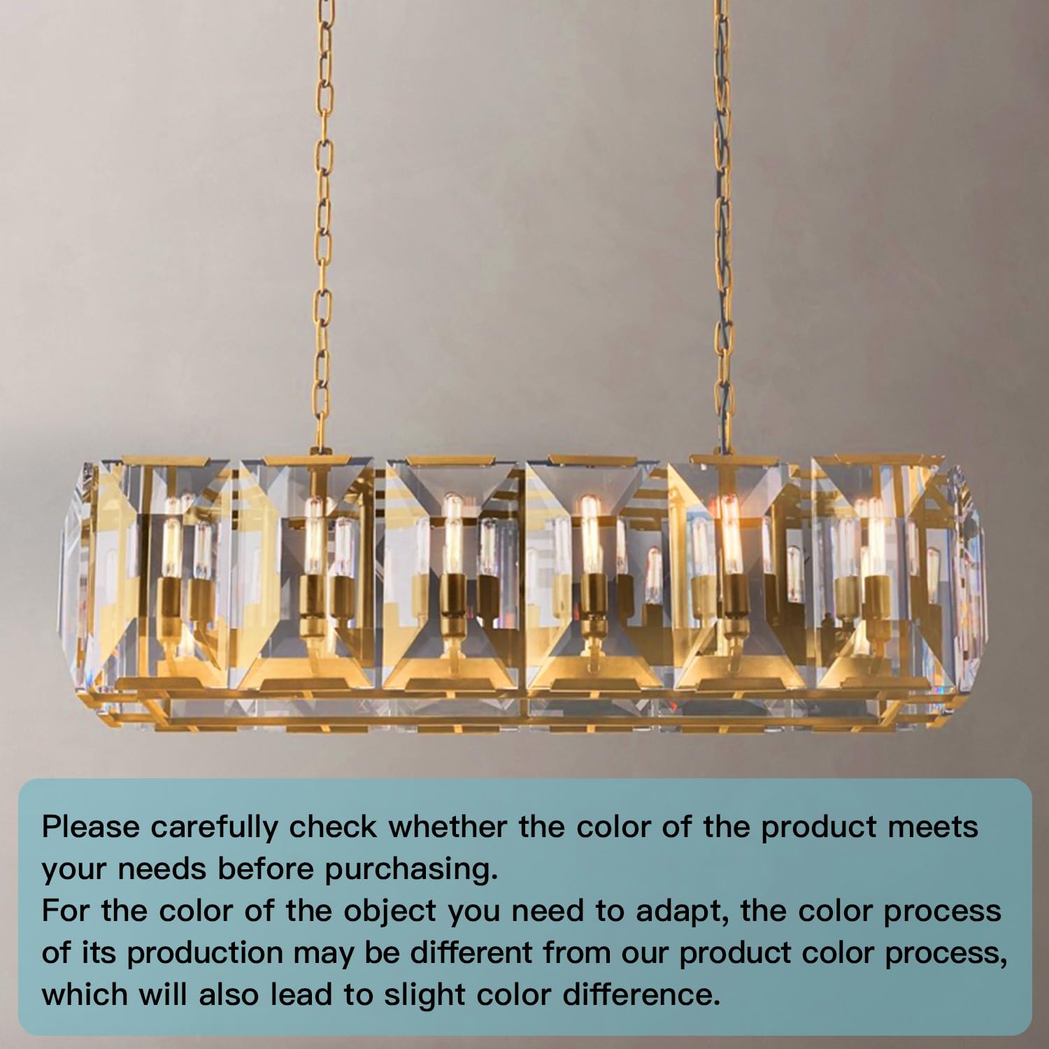 Helunsi 6FT Gold Metal Chandelier Chain - Heavy Duty Hanging Light Fixture Extension with Secure Link Lock for Ceiling Pendant Lamps - Perfect for Dining Room, Bedroom & Living Room Lighting Decor