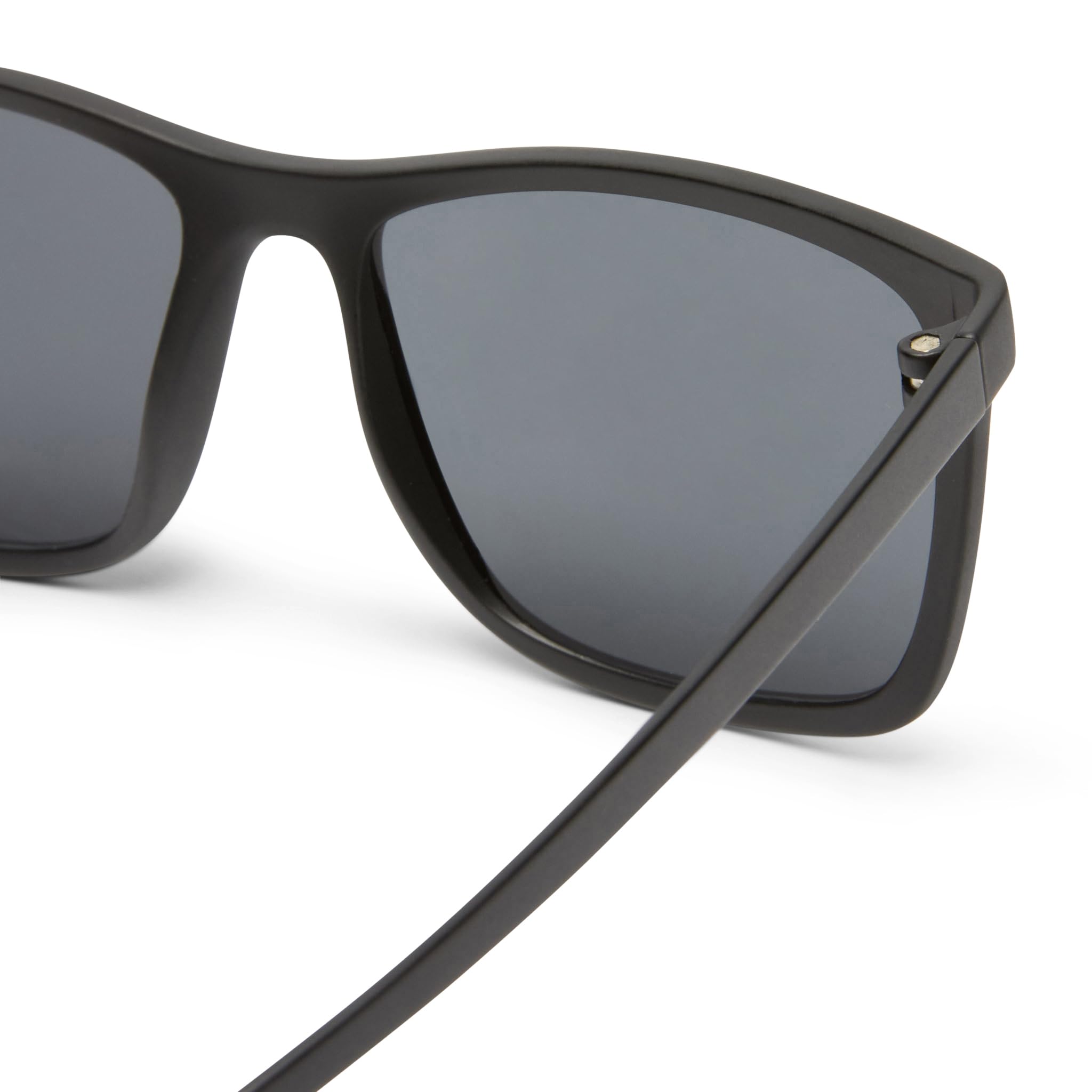 Le Specs Men's Master Tamers Polarized Sunglasses - Matte Black/Smoke Mono Lens - UV Protection - One Size - Perfect for Driving, Outdoor Sports & Fashion Accessories