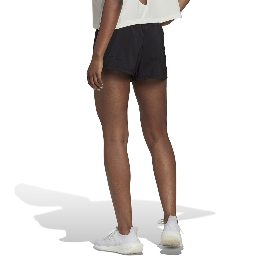 Adidas Women's Perforated Pacer Running Shorts - Lightweight Breathable Workout Shorts for Running, Gym & Yoga (HD3925) | Perfect for Summer Sports & Active Lifestyle