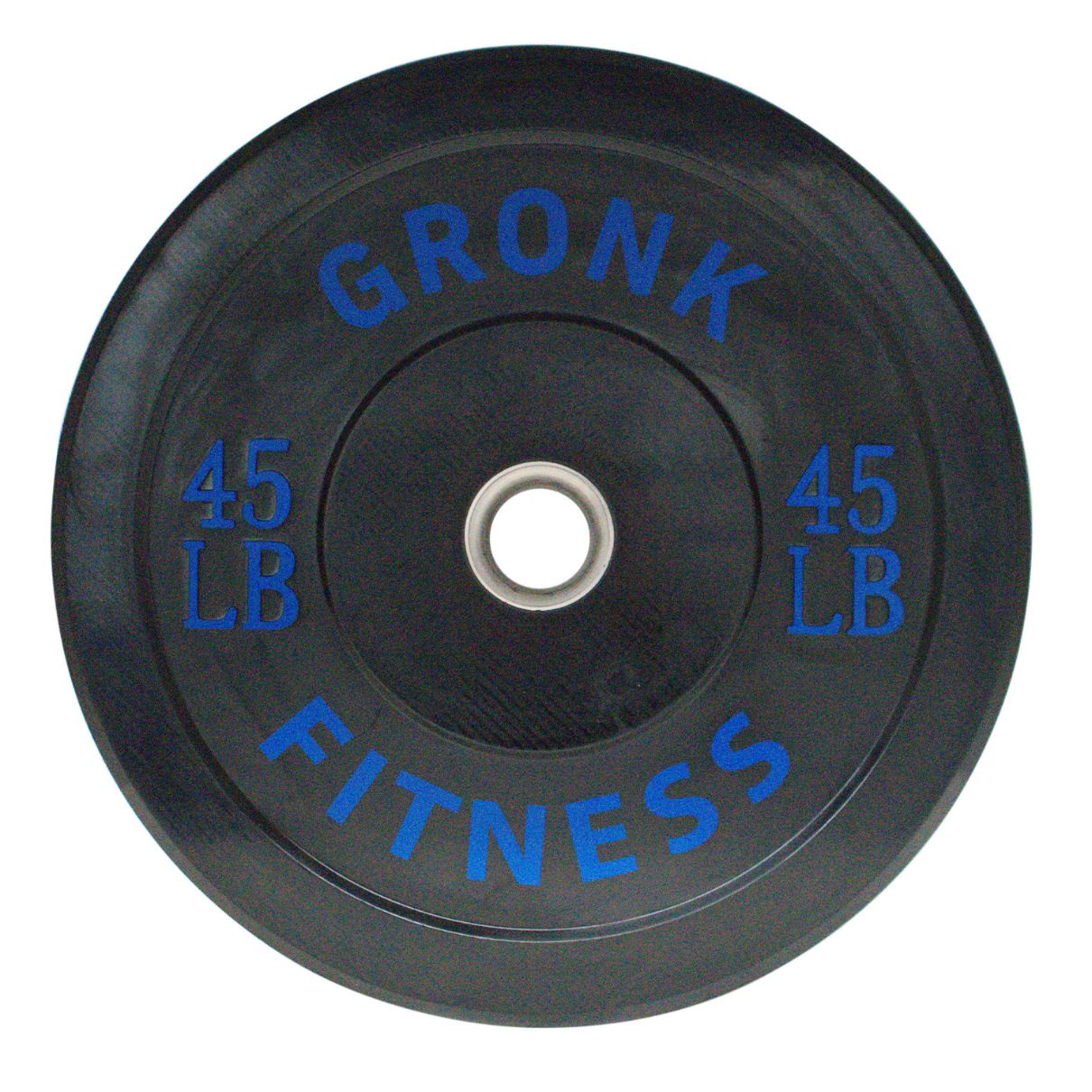 Gronk Fitness Premium Bumper Plates - Olympic Weight Plates for CrossFit, Powerlifting & Home Gym - High Quality Rubber Coated Weight Plates for Strength Training & Fitness Workouts