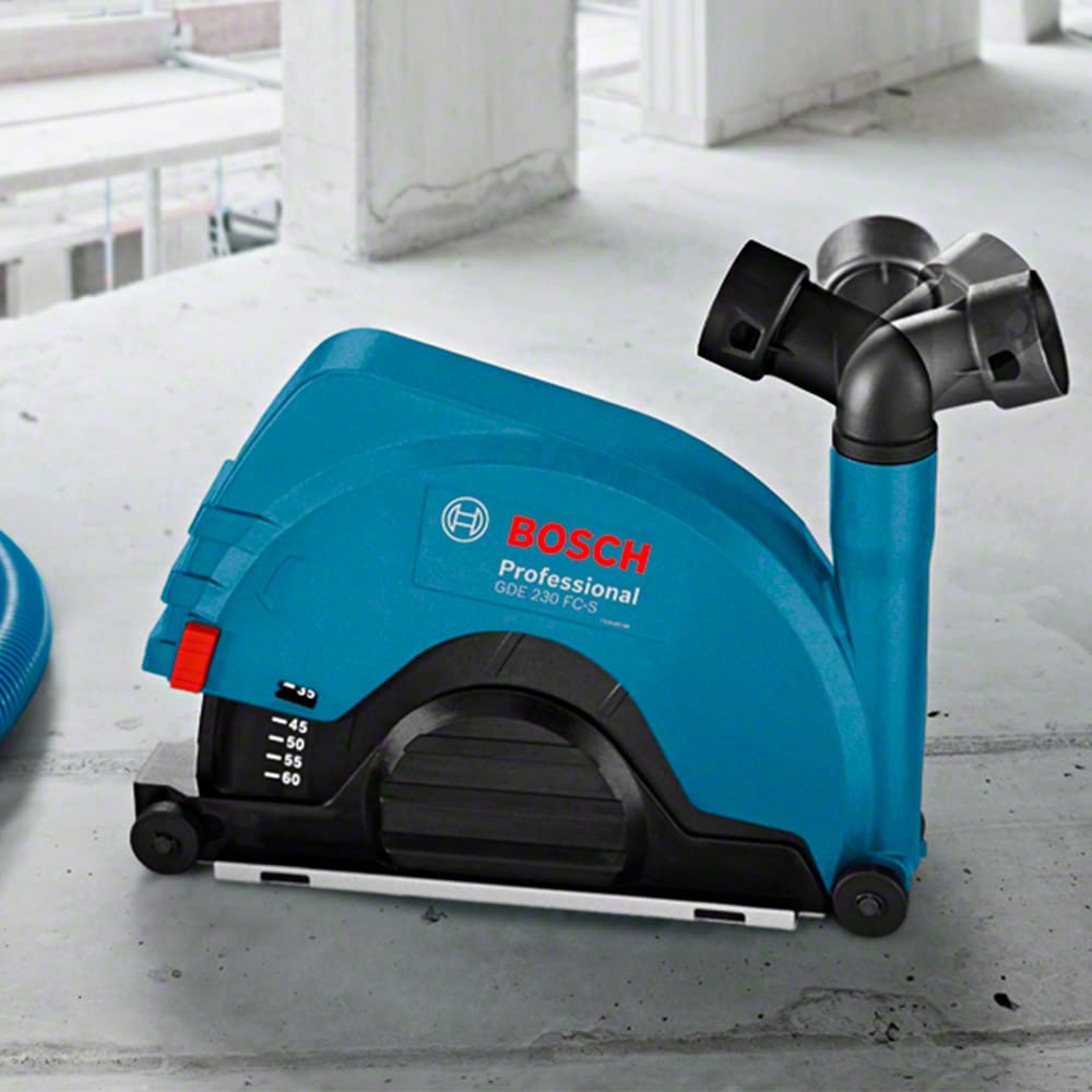 Bosch GDE 230 FC-S Professional Vacuum System - Powerful Dust Extraction for Woodworking & Construction Sites - Perfect for Workshops, DIY Projects, and Home Renovations