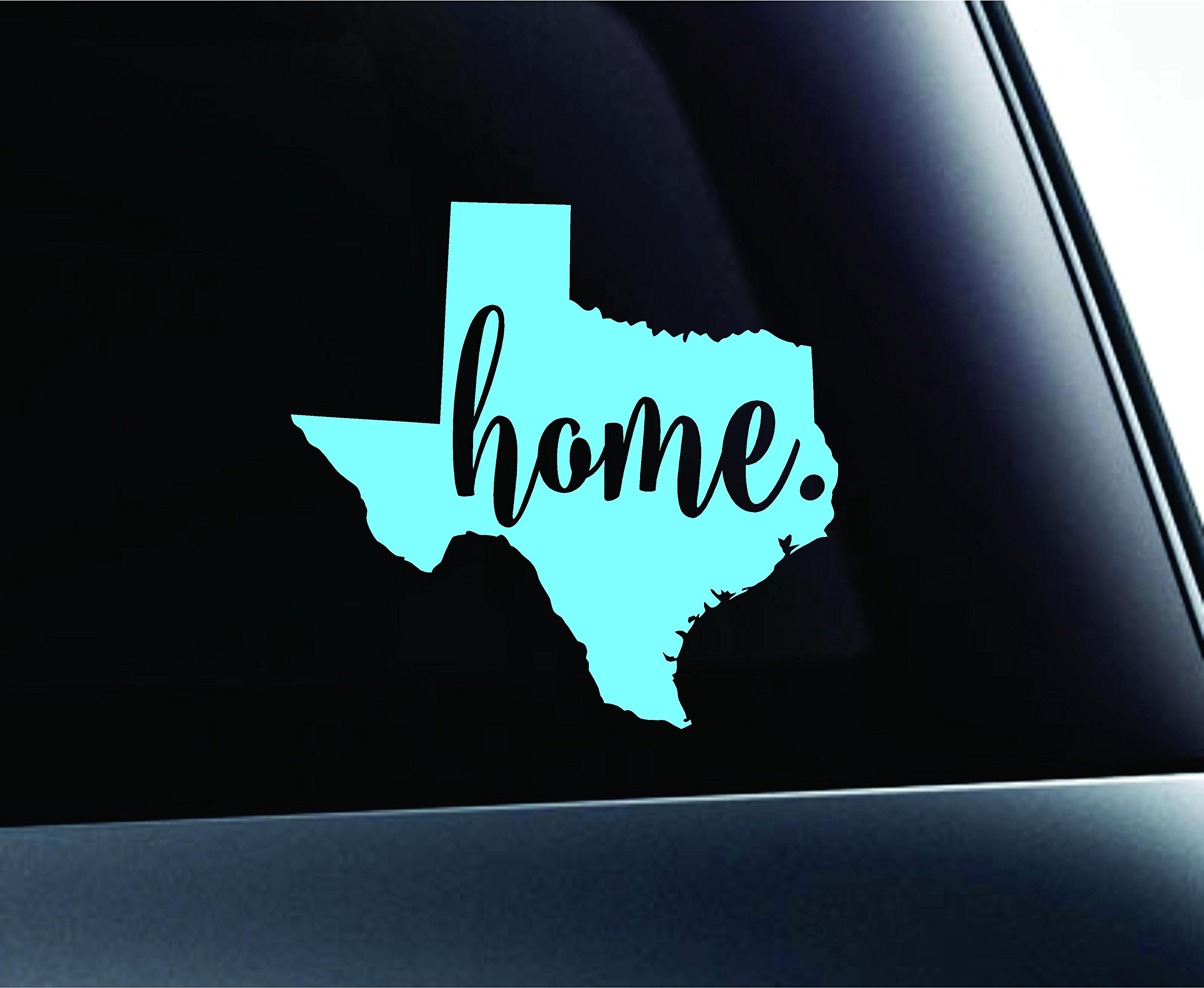 Texas State Austin Sticker Decal for Car, Laptop & Truck - Mint Green