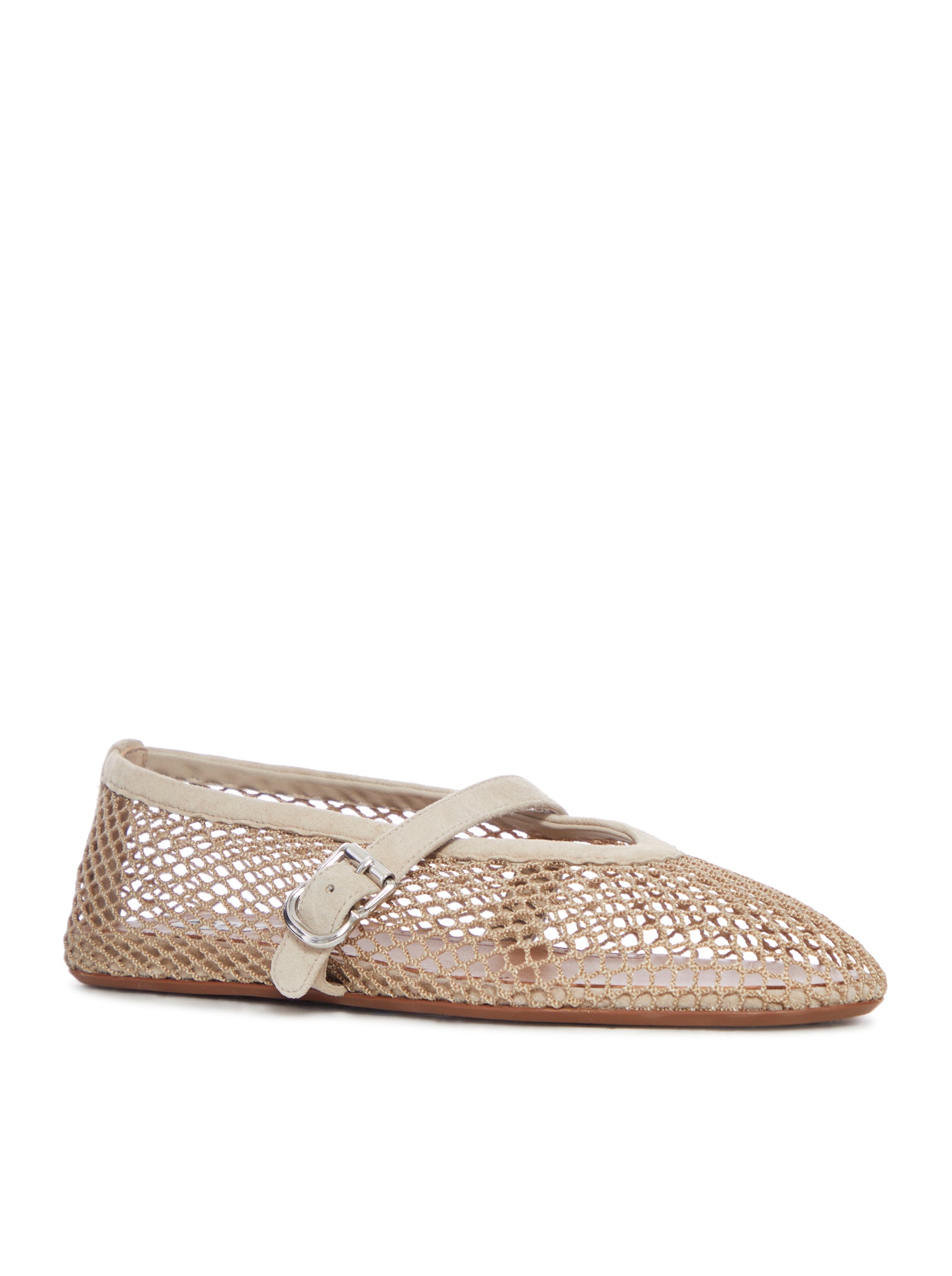 Alaia Women's Ballet Flats - Comfortable Grey Loafers for Casual Wear, Office & Travel | Slip-On Lightweight Shoes with Cushioned Insole | Style Aa3A029Tk061 824Grege