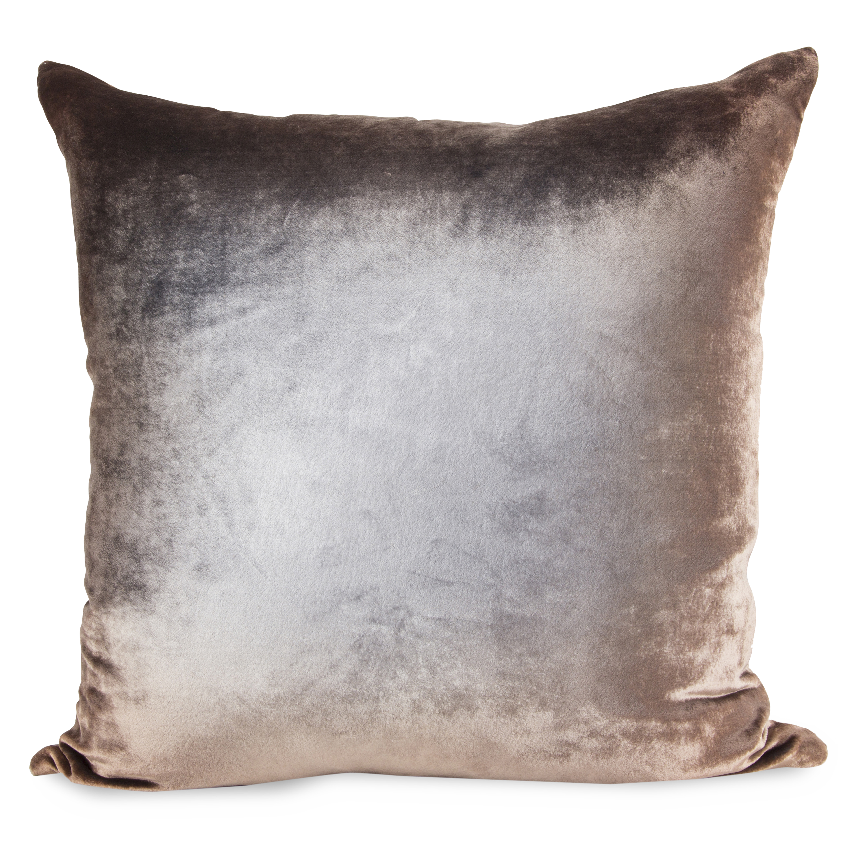 Ombre Velvet Pillow Cover - Soft & Luxurious Decorative Throw Pillow for Couch, Bed, Sofa - Home Decor Accent for Living Room, Bedroom, Office