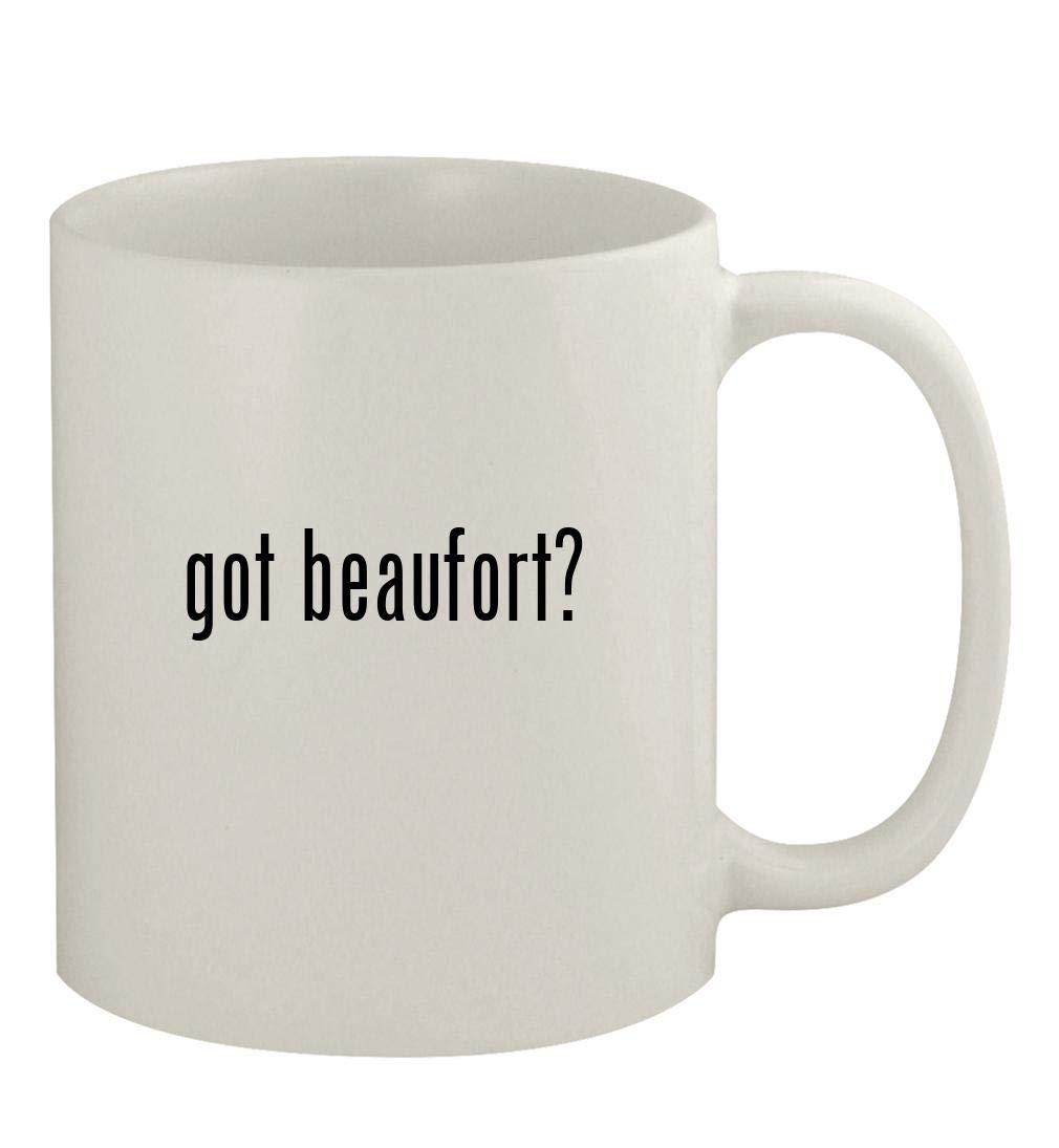 11oz White Ceramic Coffee Mug - Premium Durable Tea & Espresso Cup for Home, Office, or Gifts - Got Beaufort?