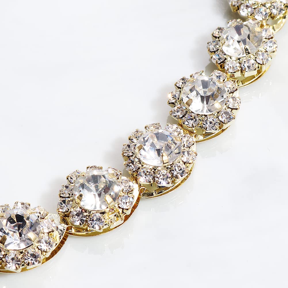 Sparkling Crystal Wedding Headband – Elegant Bridal Hair Accessory for Brides & Bridesmaids | Perfect for Weddings, Prom, and Formal Events