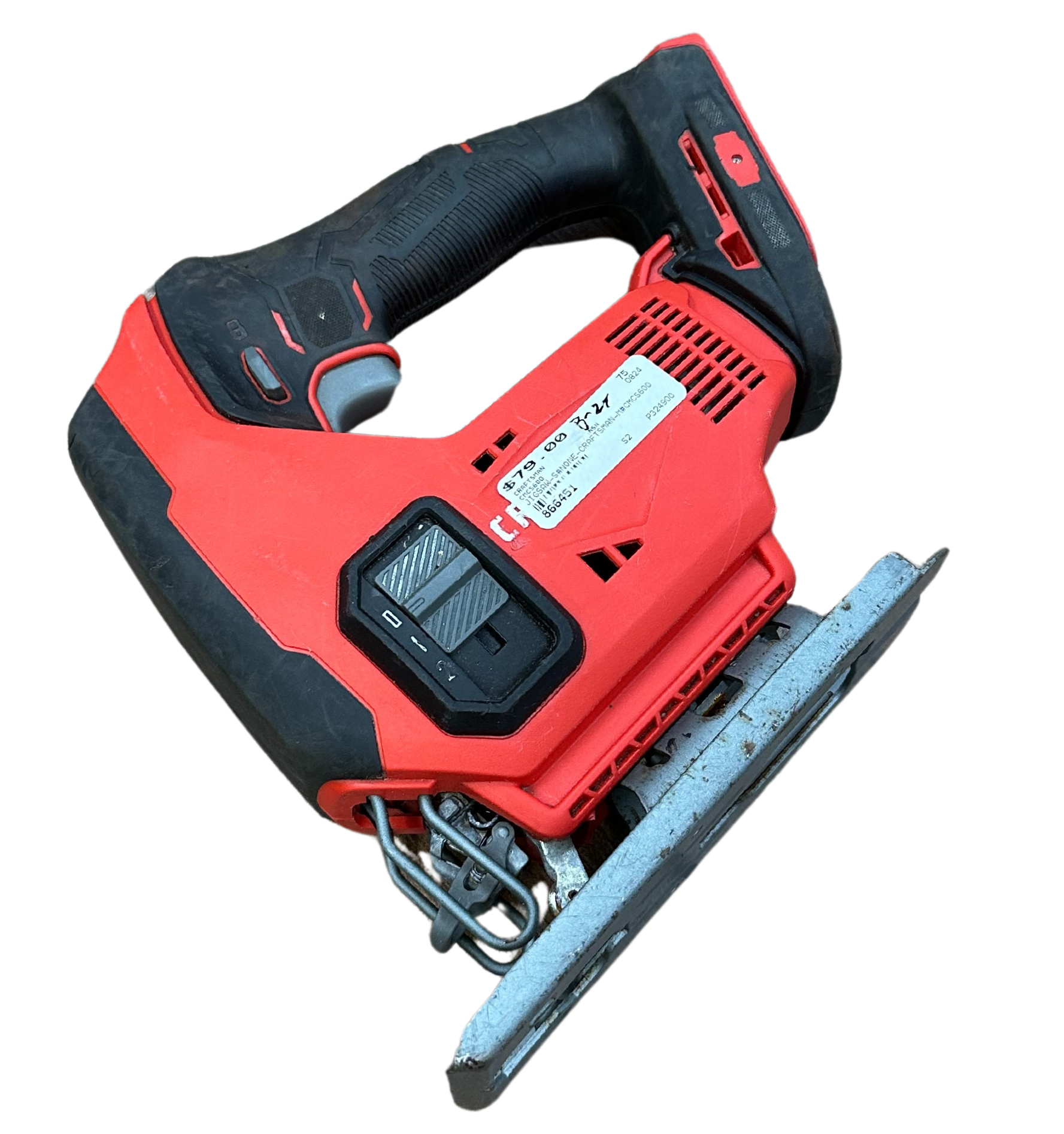 Craftsman V20 Cordless Jig Saw - Powerful 20V Lithium-Ion Battery, Lightweight & Ergonomic Design for Woodworking, Metal Cutting & DIY Projects - Perfect for Home Renovation, Carpentry & Crafting