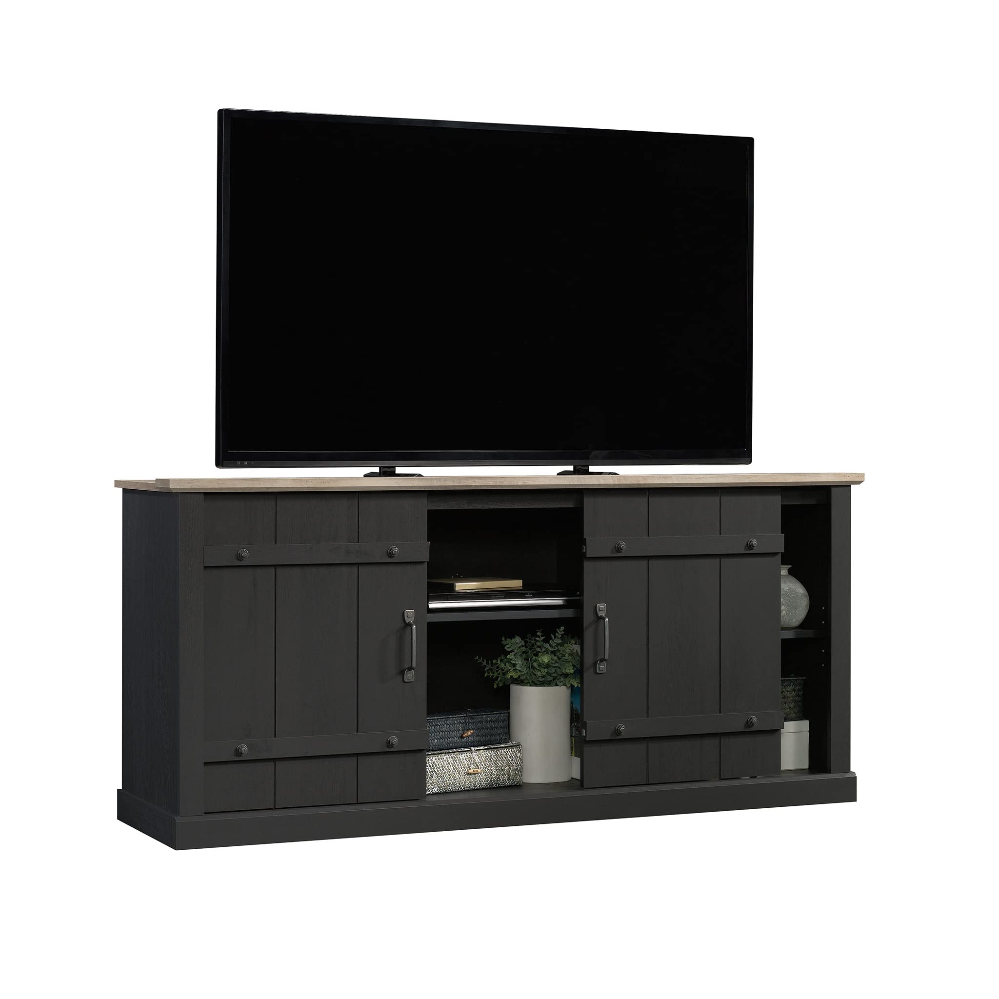 Sauder Farmhouse TV Stand for TVs up to 70