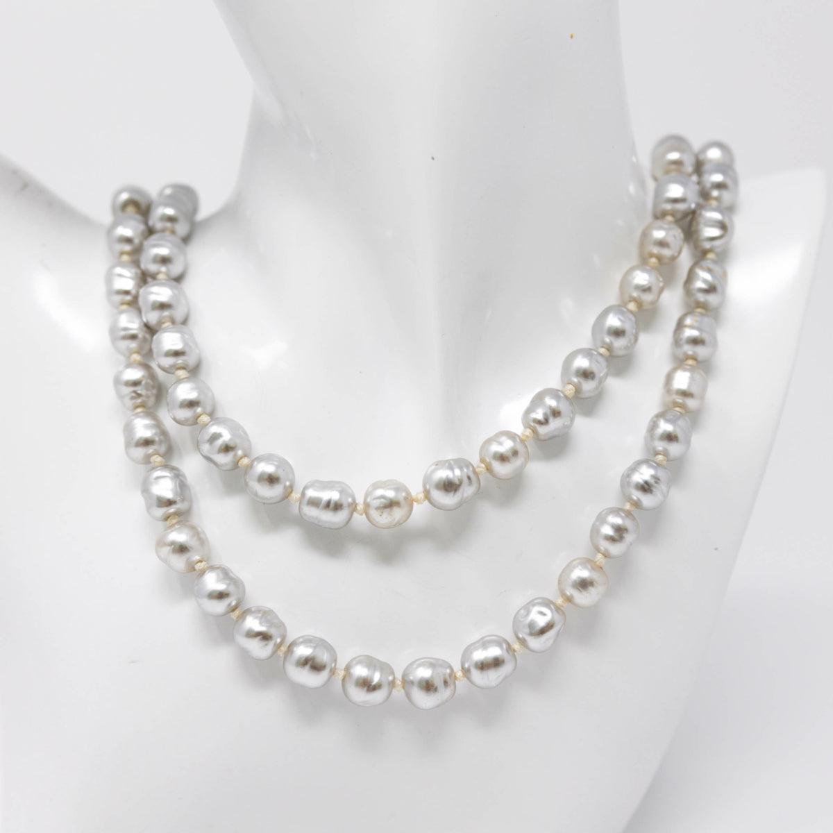 Chanel Pearl Long Necklace for Women - Elegant & Timeless Luxury Jewelry for Parties, Weddings & Special Occasions