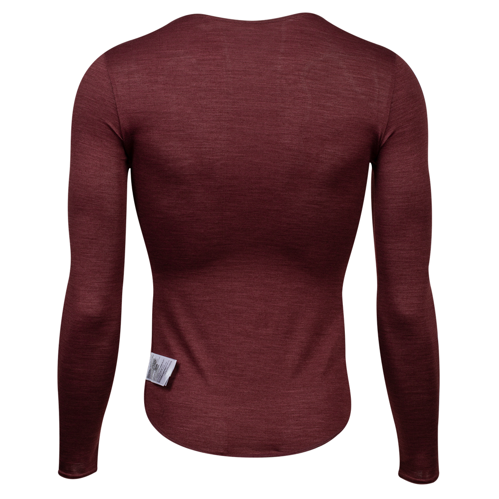 Premium Men's Merino Wool Long Sleeve Base Layer Shirt - Soft & Warm Thermal Underwear for Hiking, Skiing & Outdoor Activities
