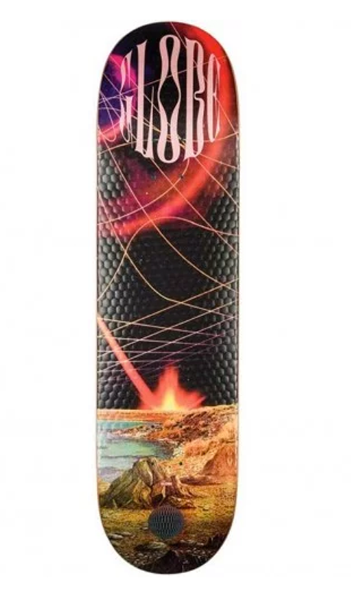 Globe G2 Rapid Space Asteroid Skateboard Deck 8.25 Inch - Perfect for Street Skating and Tricks
