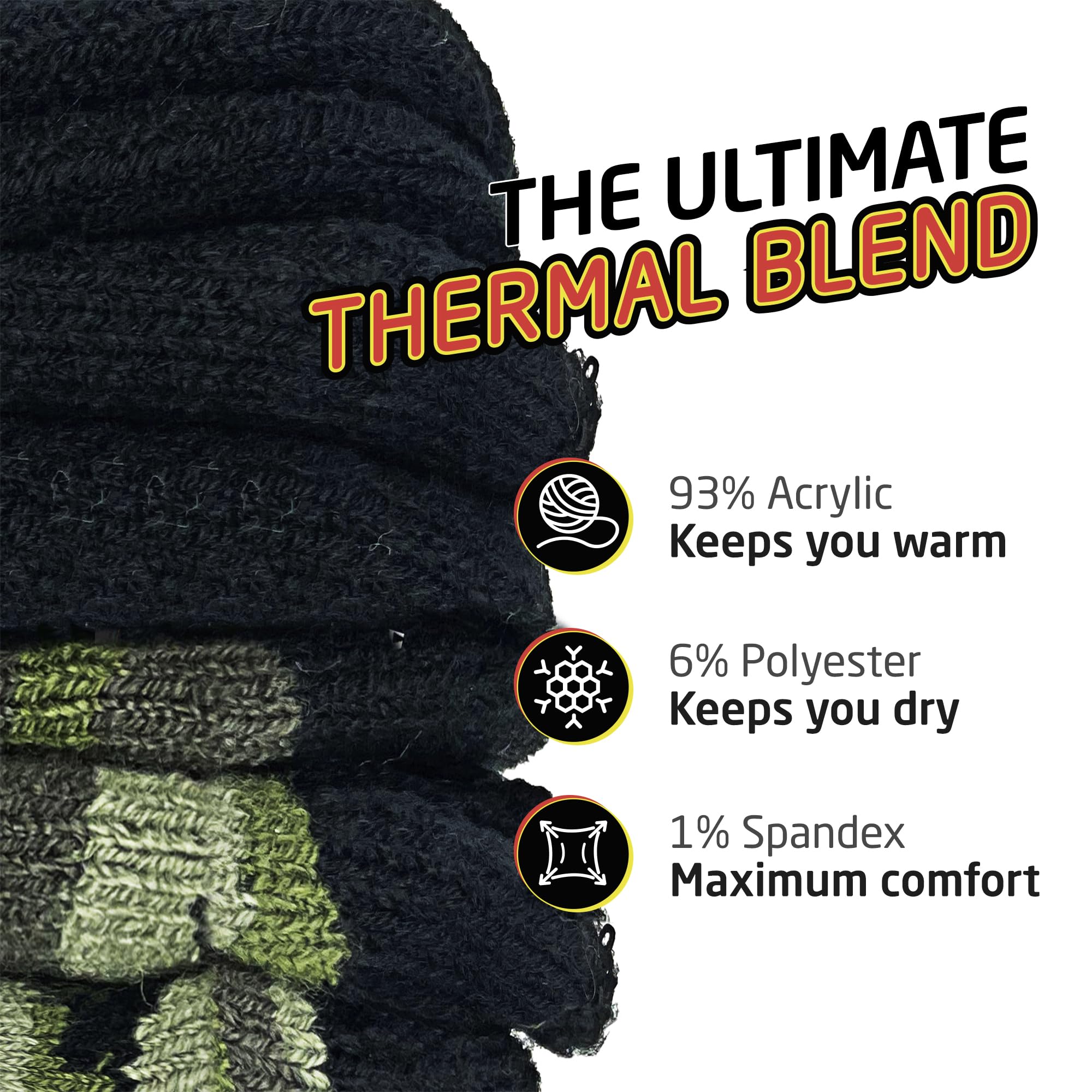 Kids Thermal Socks - 2 Pack Warm Winter Socks for Boys & Girls | Cozy Insulated Thick Heated Socks | Perfect for Cold Weather, Snow Play & Indoor Comfort