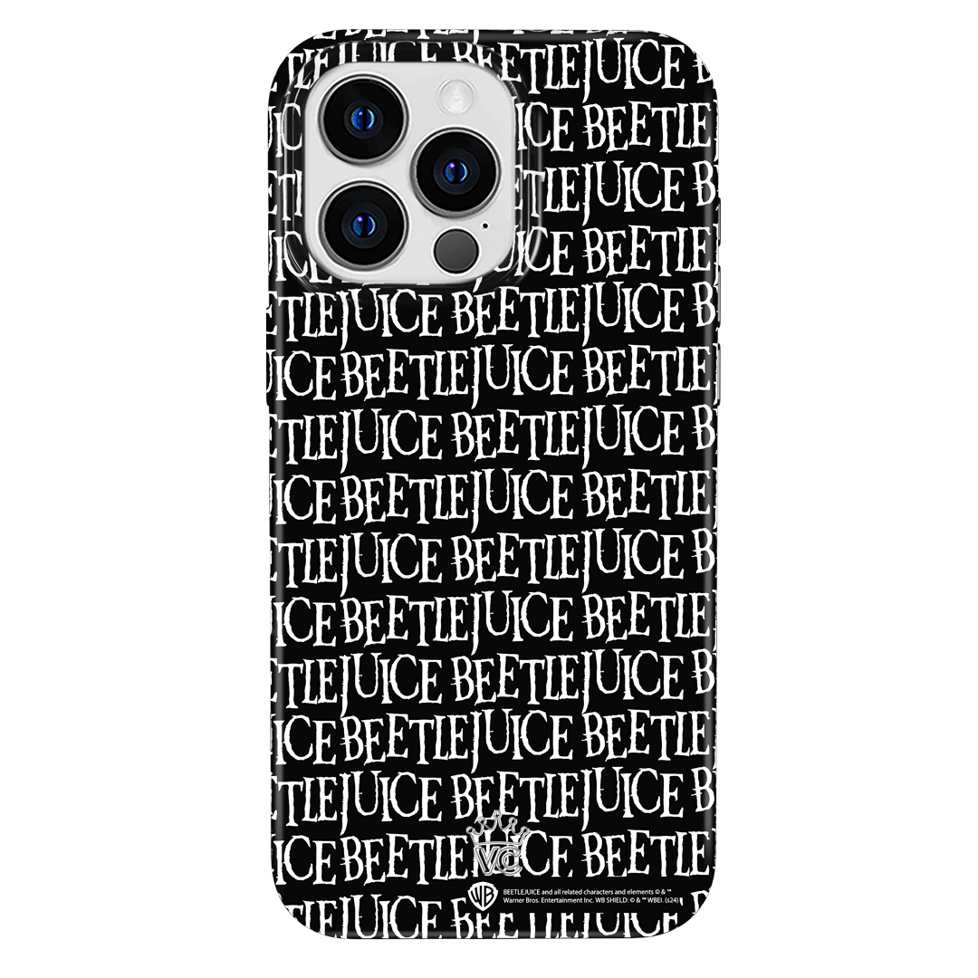 Beetlejuice iPhone Case - Premium Protective Cover for iPhone 13/14/15 - Unique Movie Inspired Design - Perfect for Halloween, Cosplay, and Movie Fans