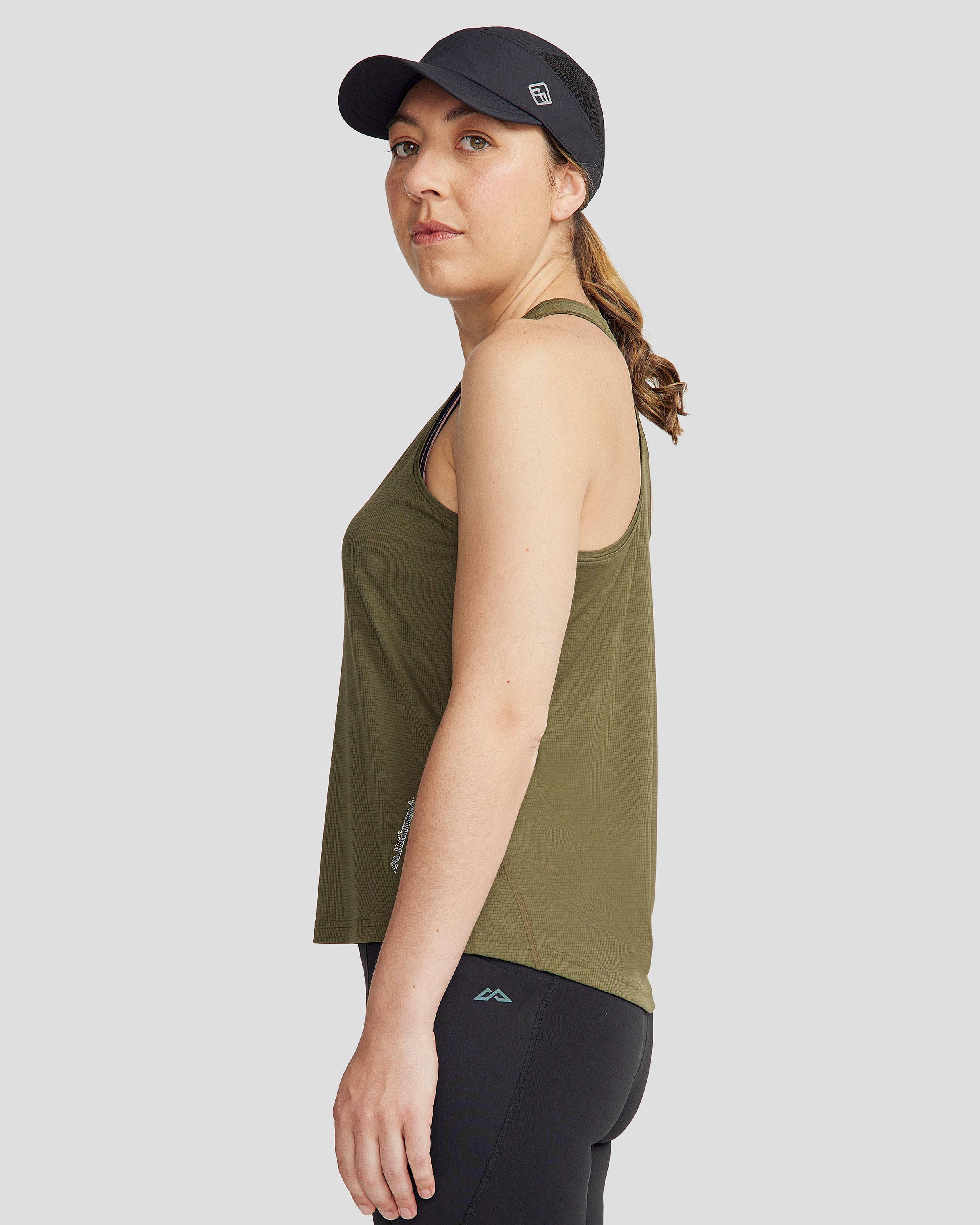 Women's Seeker Tank Top - Light Moss Green | Breathable Workout & Yoga Top for Women | Perfect for Gym, Running & Summer Outdoor Activities