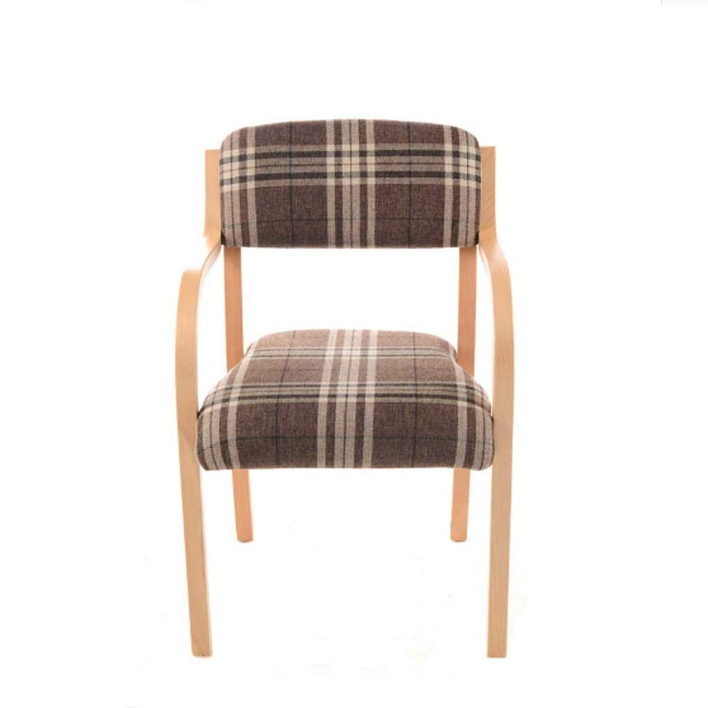 UXZDX CUJUX Comfortable Solid Wood Folding Dining Chair - Sturdy Household Table Chair for Kitchen, Coffee Shop & Outdoor Leisure Use