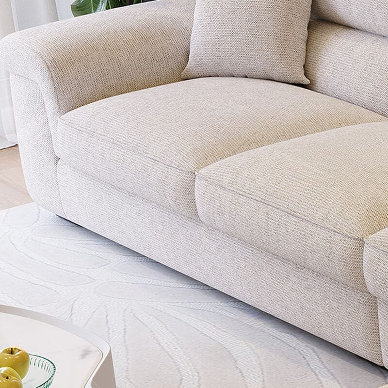 Modern L-Shaped Sectional Sofa with Chaise Lounge - Right Hand Facing, Sturdy Concealed Support - Perfect for Living Room, Home Theater & Small Spaces