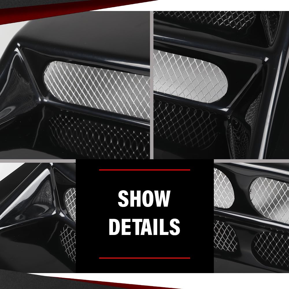 Hummer H1 HMMWV Air Flow Intake Hood Scoop Vent Cover - Compatible with All Models | Off-Road Performance Upgrade & Engine Cooling Accessory