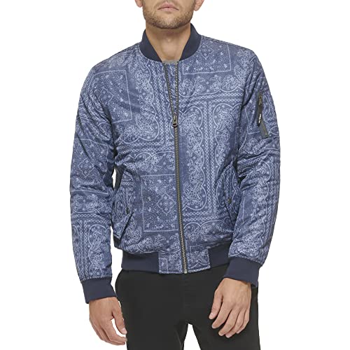 Faded Blue Bandana Ma-1 Filled