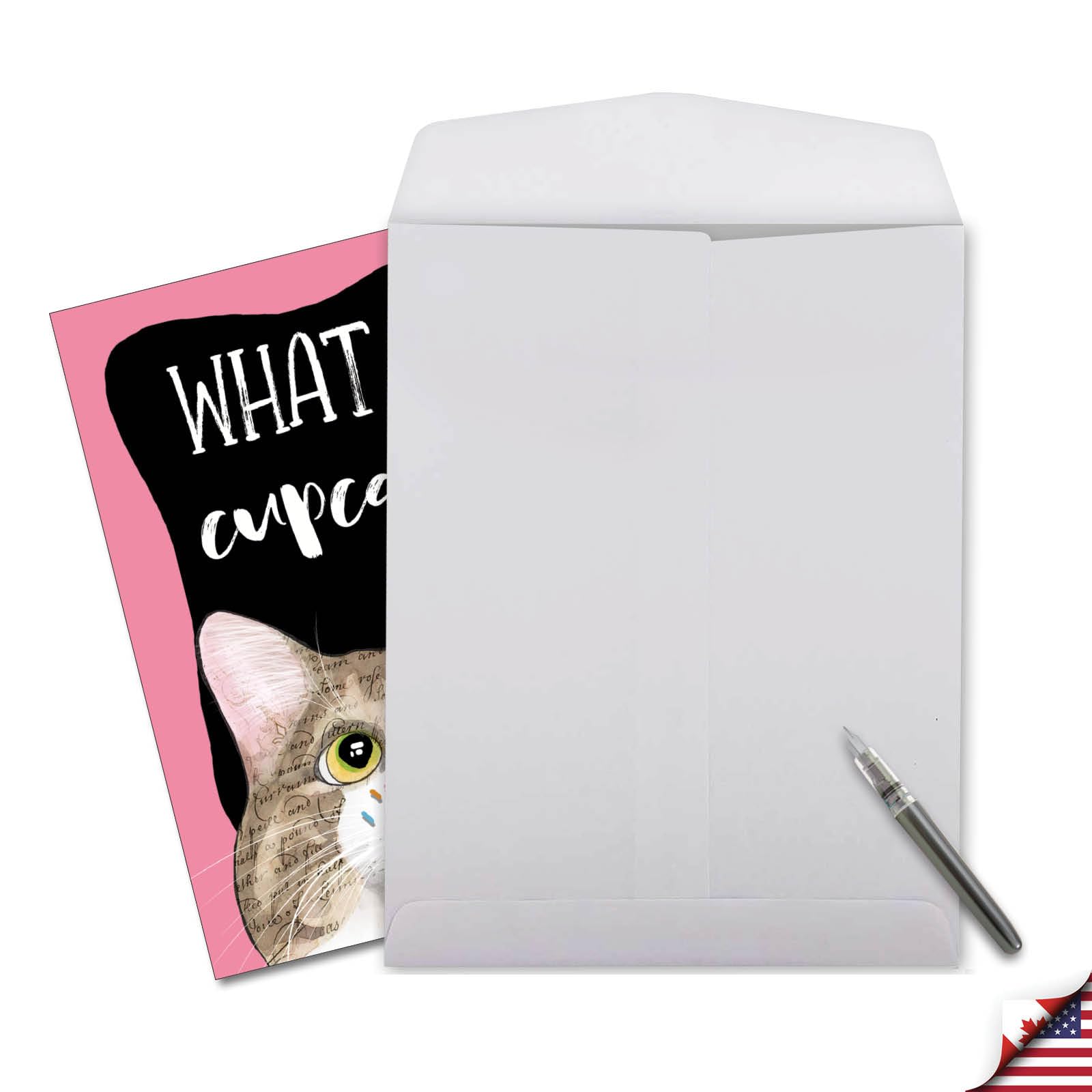 Funny Jumbo Birthday Card - 8.5 x 11 Inch Large Greeting Card with Cute Animal Humor | Cat Antics Design | Perfect for Birthday Wishes, Parties & Special Occasions
