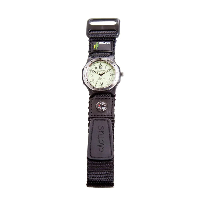 Cactus Navigator Kids Boys Water Resistant Watch with Compass - Outdoor Adventure Sports & Hiking Gear for Children