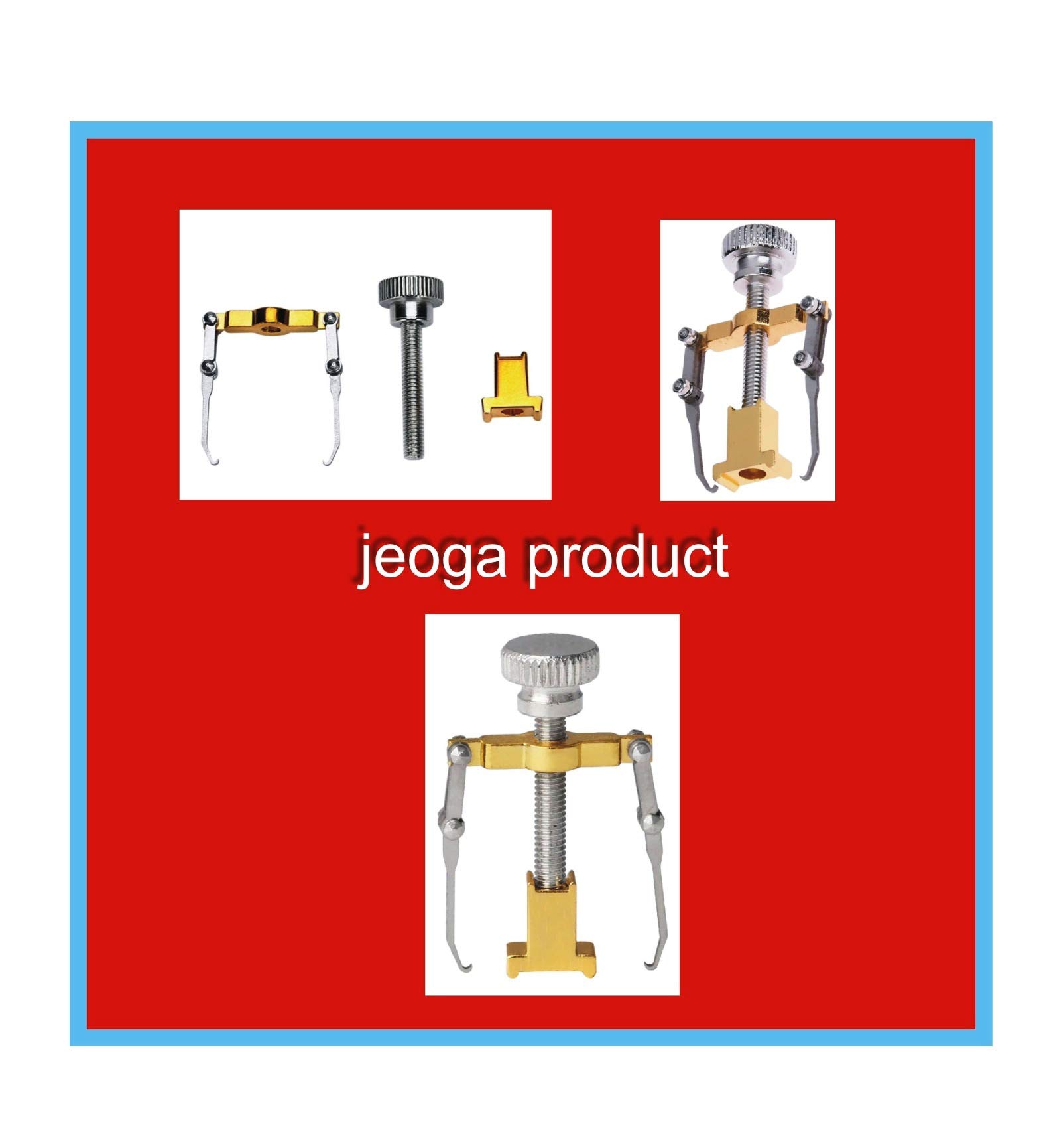 Jeoga® 2-Piece Toe Nail Correction Kit with Ingrown Nail Lifter - Professional Pedicure Tools for Ingrown Toenail Treatment & Pain Relief - Perfect for Home Nail Care & Salon Use